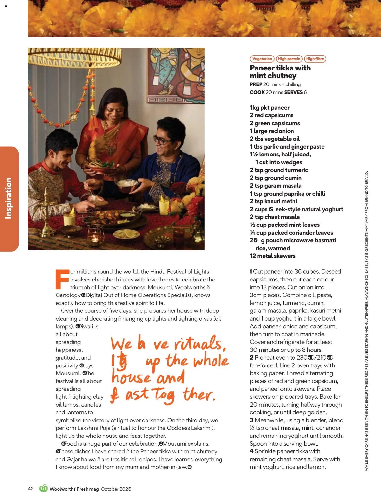 Woolworths catalogue from 01/10/2026 Oktober magazine