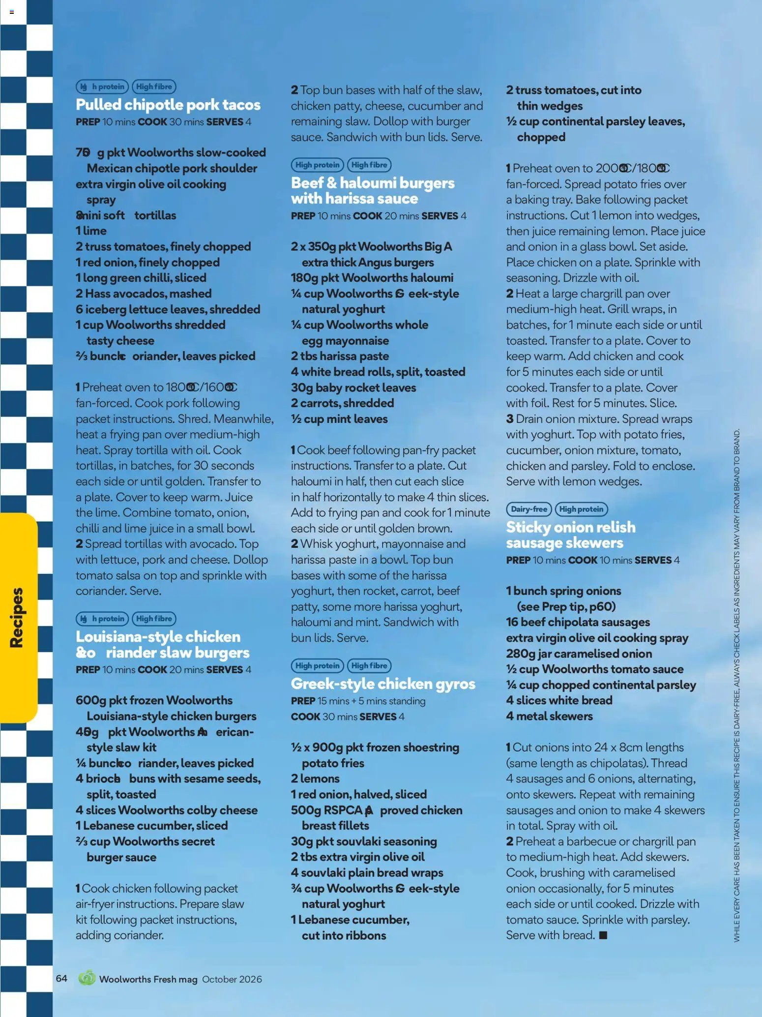 Woolworths catalogue from 01/10/2026 Oktober magazine