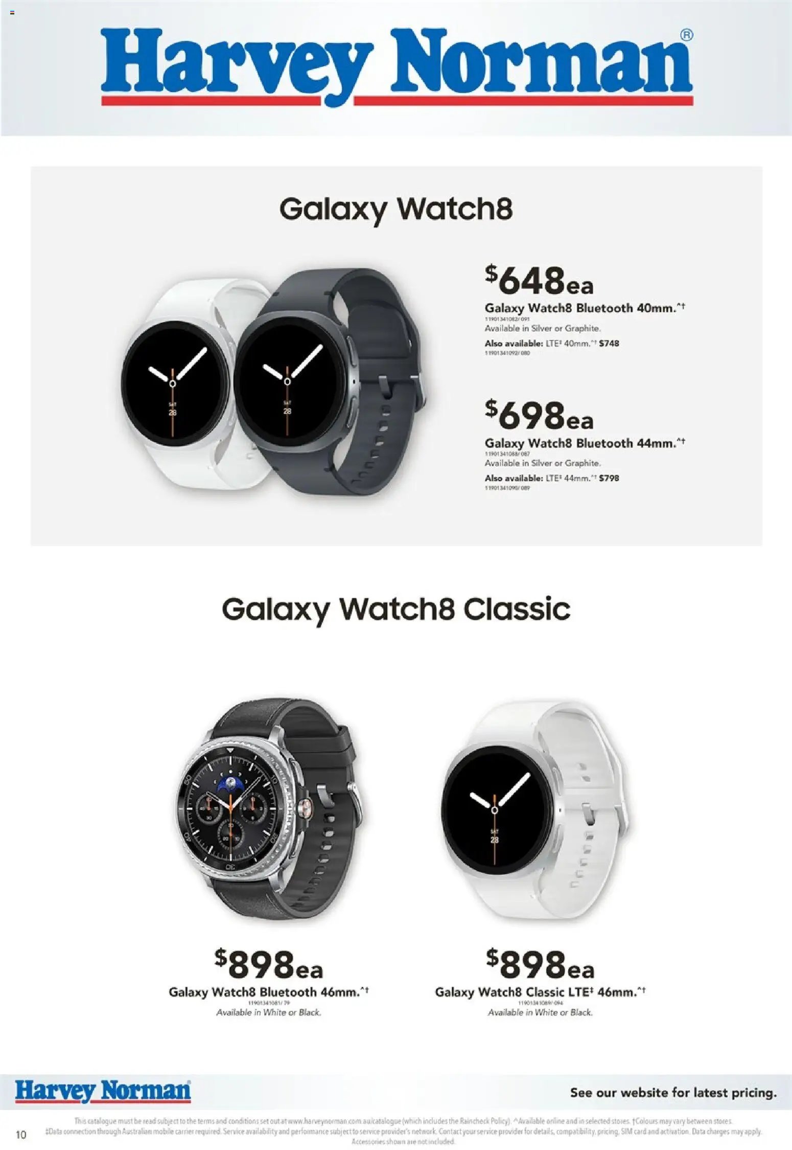 Harvey Norman catalogue from 28/07/2026 Harvey Norman Samsung Pre-Order 2026’