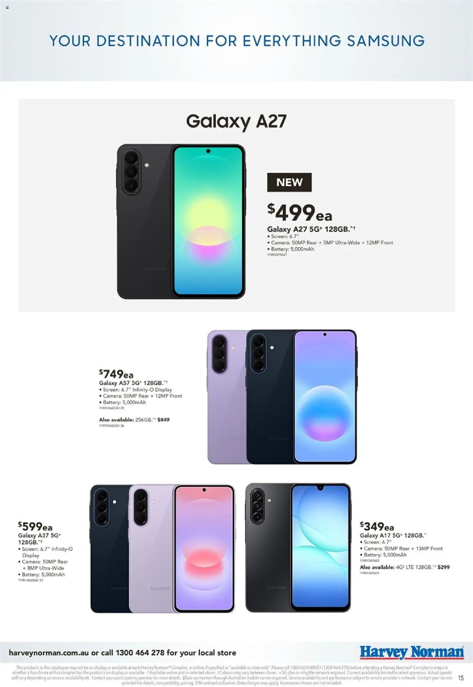 Harvey Norman catalogue from 28/07/2026 Harvey Norman Samsung Pre-Order 2026’
