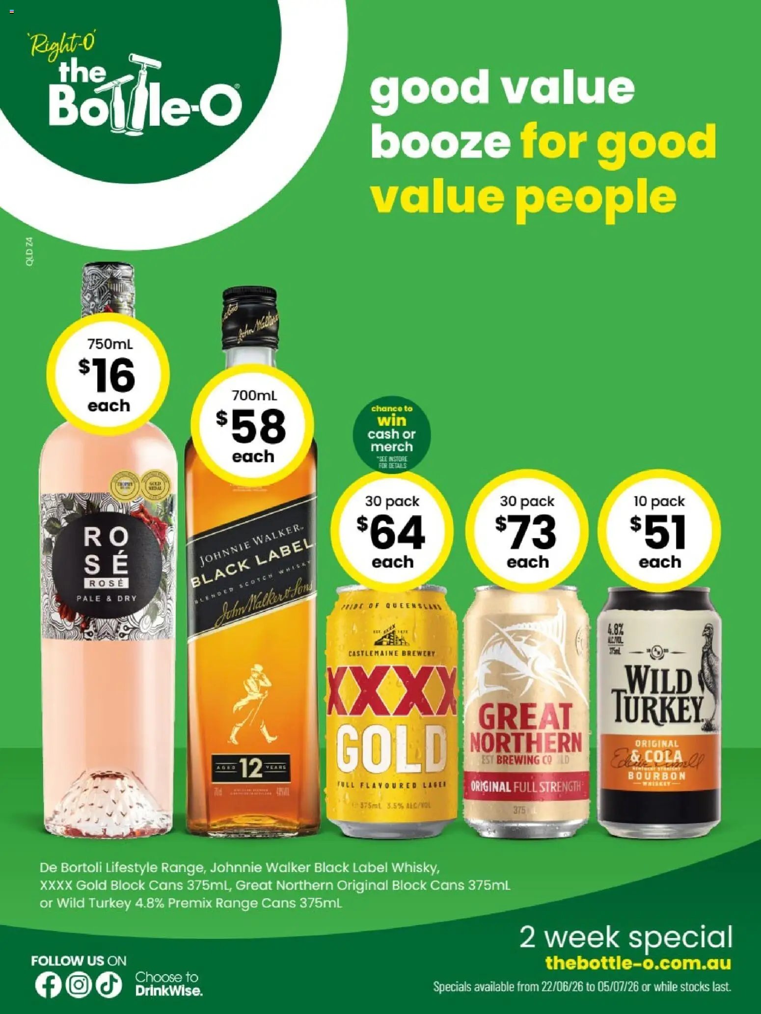 The Bottle-O catalogue from 22/06/2026 The Bottle-O catalogue ARCADIA