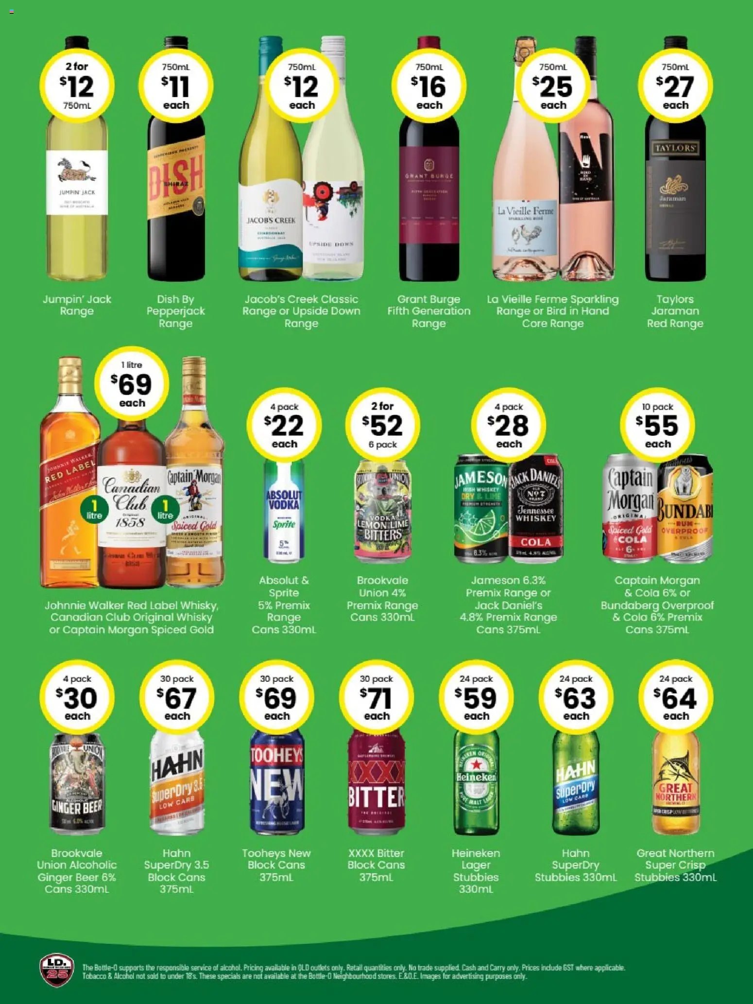 The Bottle-O catalogue from 22/06/2026 The Bottle-O catalogue ARCADIA