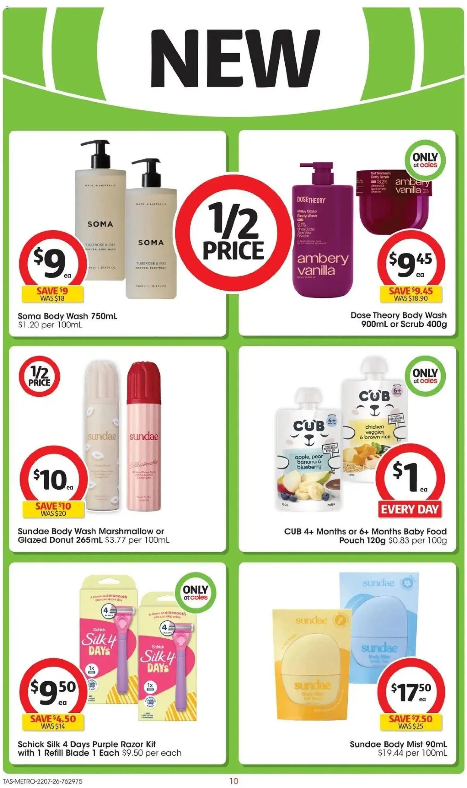 Coles catalogue from 22/07/2026 Coles catalogue TAS