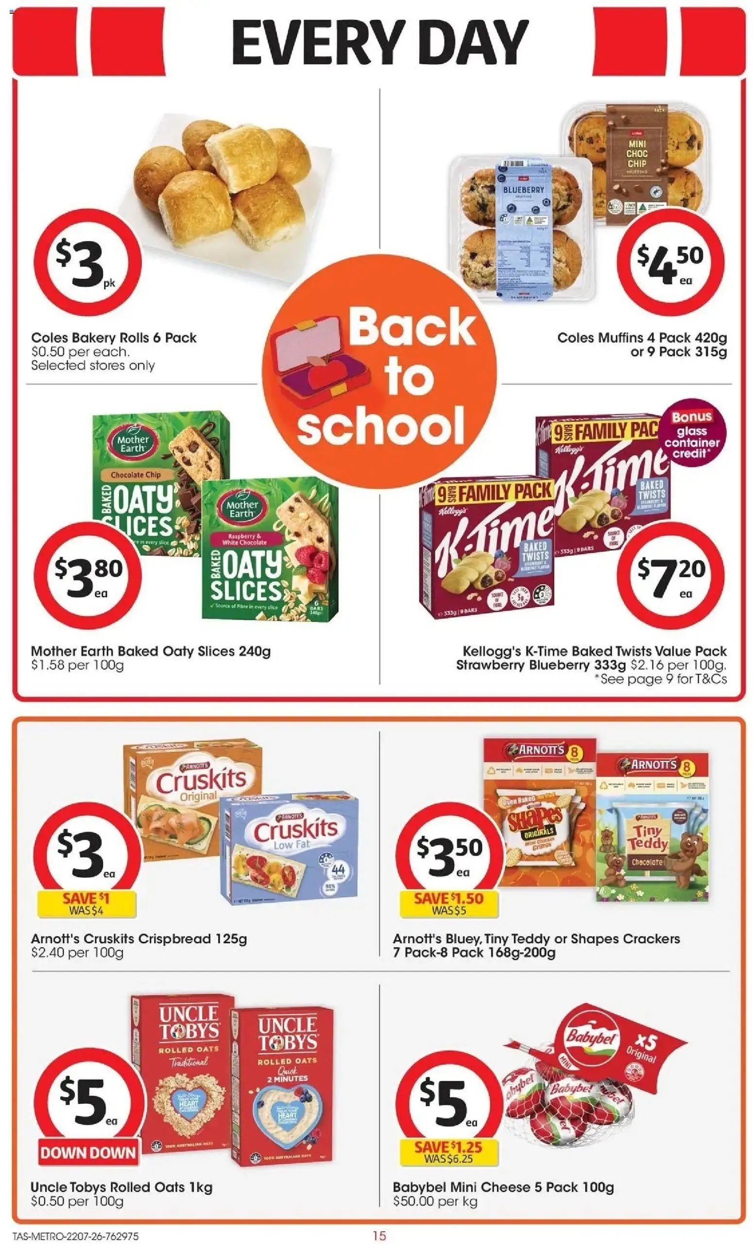 Coles catalogue from 22/07/2026 Coles catalogue TAS