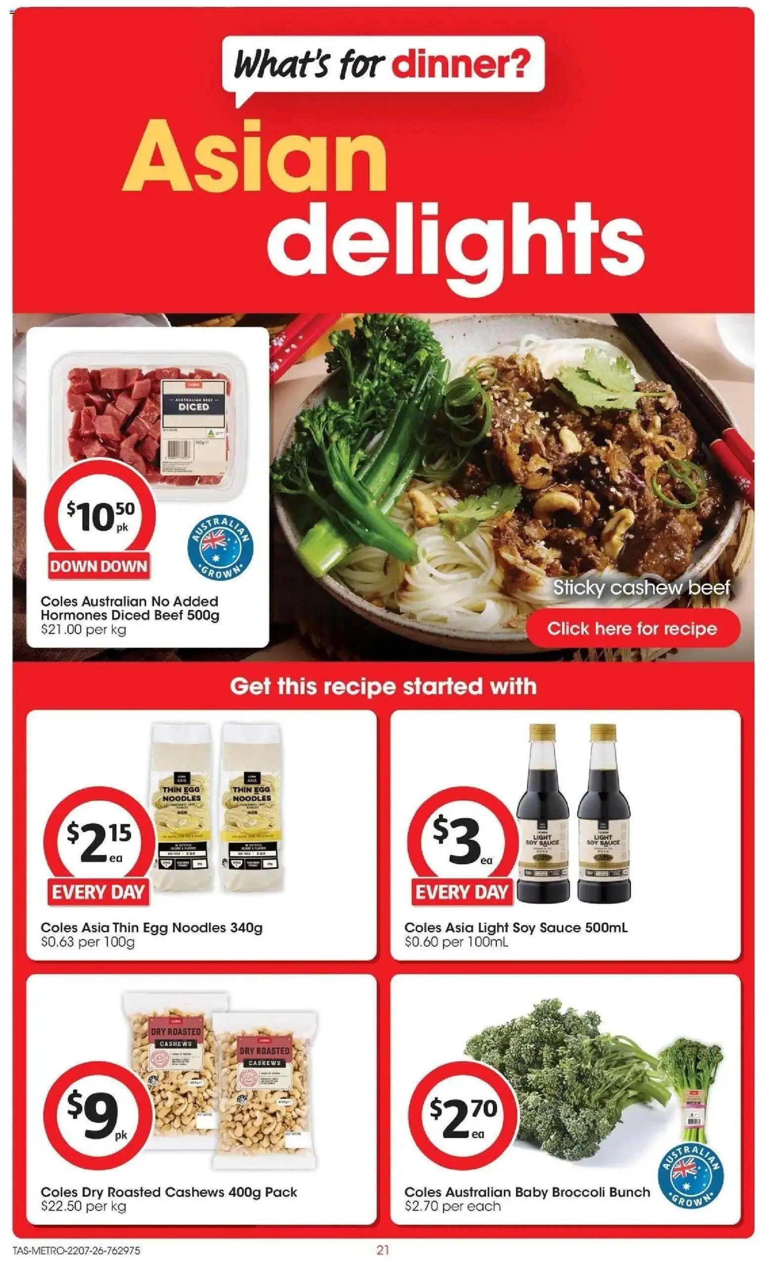 Coles catalogue from 22/07/2026 Coles catalogue TAS