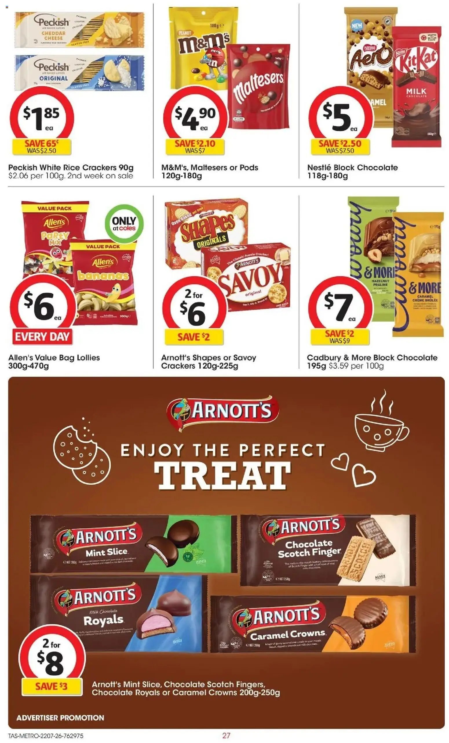 Coles catalogue from 22/07/2026 Coles catalogue TAS