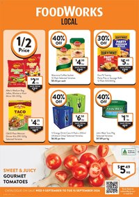 Foodworks catalogue from 09/09/2026 Foodworks catalogue SA