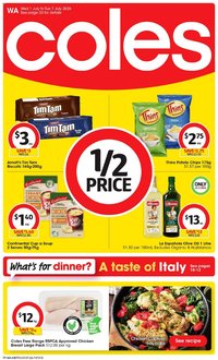Coles catalogue from 01/07/2026 Coles catalogue WA