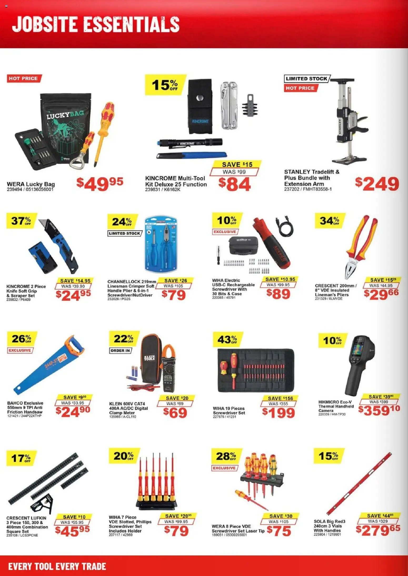 Total Tools catalogue from 04/08/2026 Total Tools catalogue