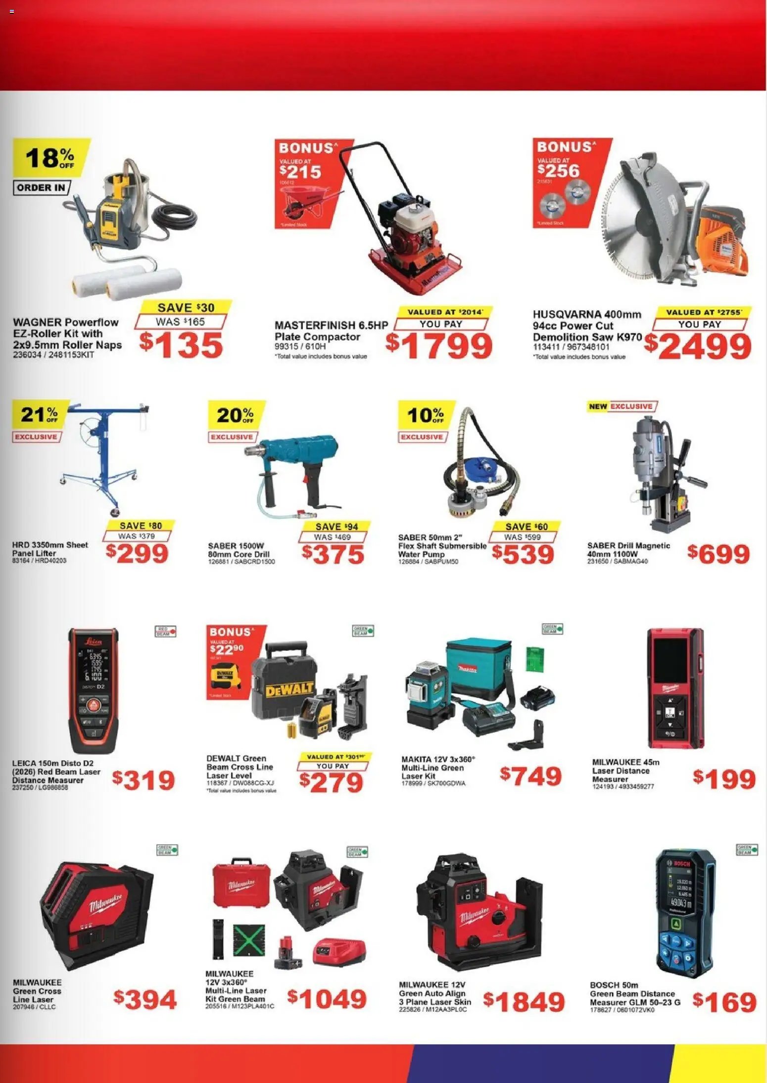 Total Tools catalogue from 04/08/2026 Total Tools catalogue