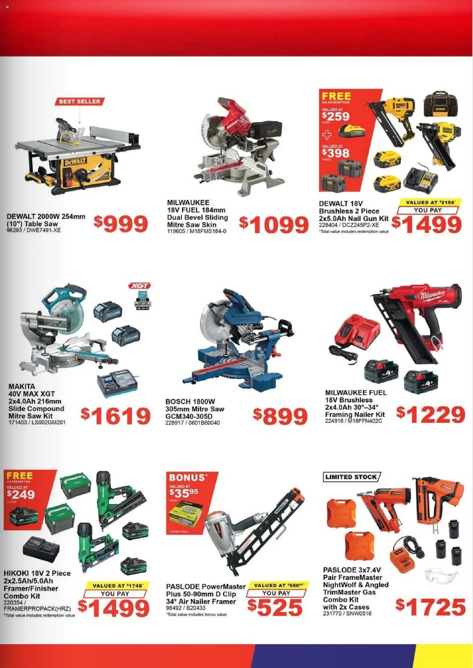 Total Tools catalogue from 04/08/2026 Total Tools catalogue