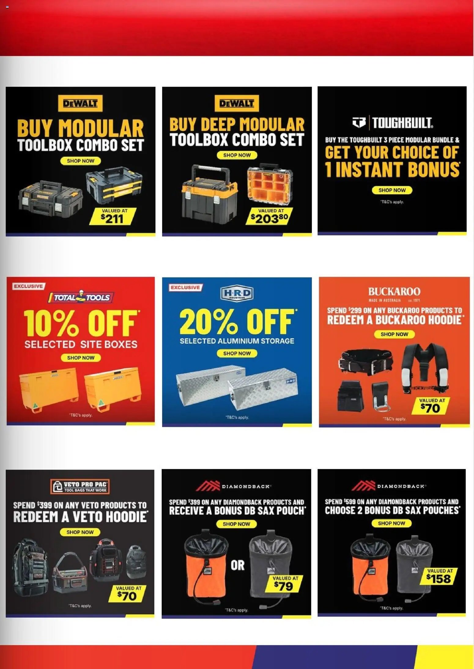 Total Tools catalogue from 04/08/2026 Total Tools catalogue