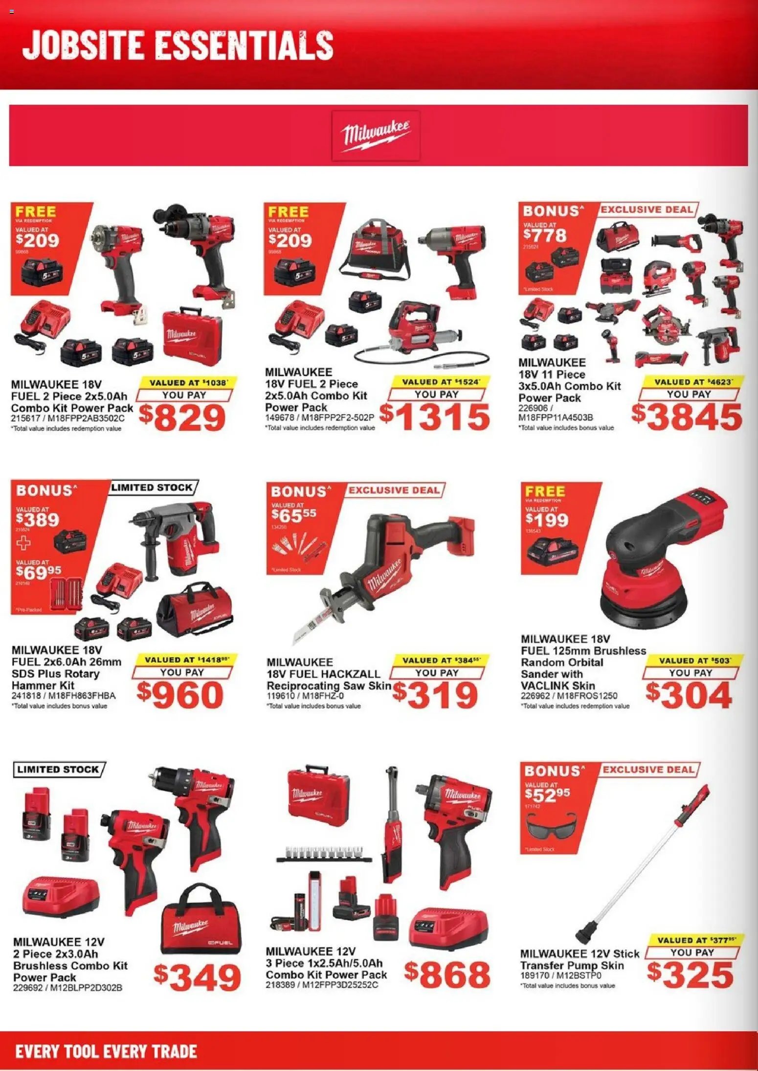 Total Tools catalogue from 04/08/2026 Total Tools catalogue