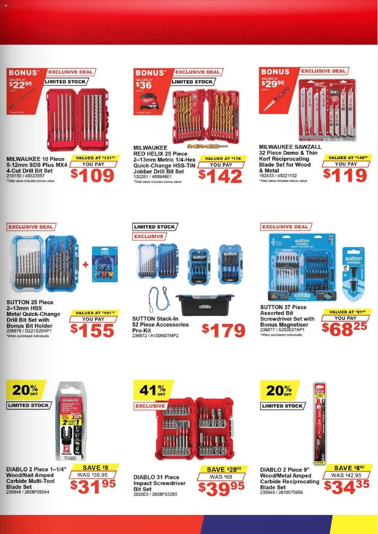 Total Tools catalogue from 04/08/2026 Total Tools catalogue