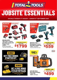 Total Tools catalogue from 04/08/2026 Total Tools catalogue