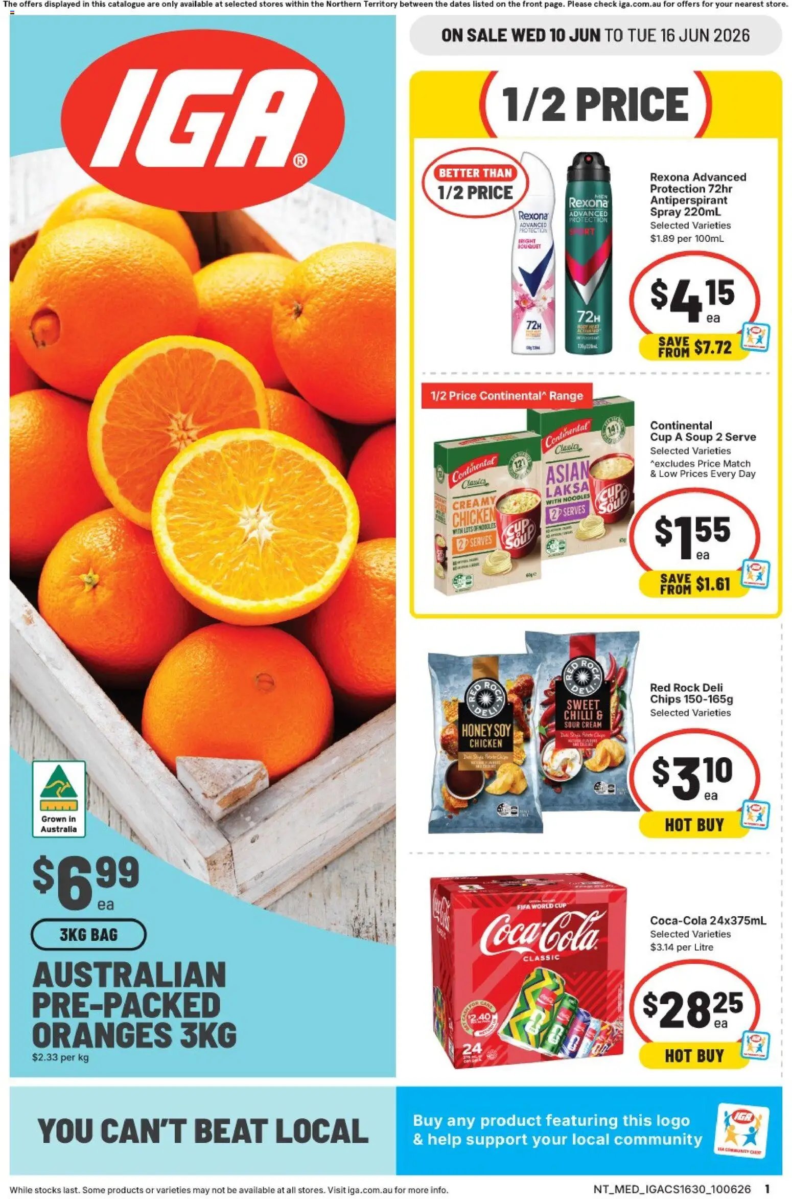 IGA catalogue from 10/06/2026 IGA catalogue NT