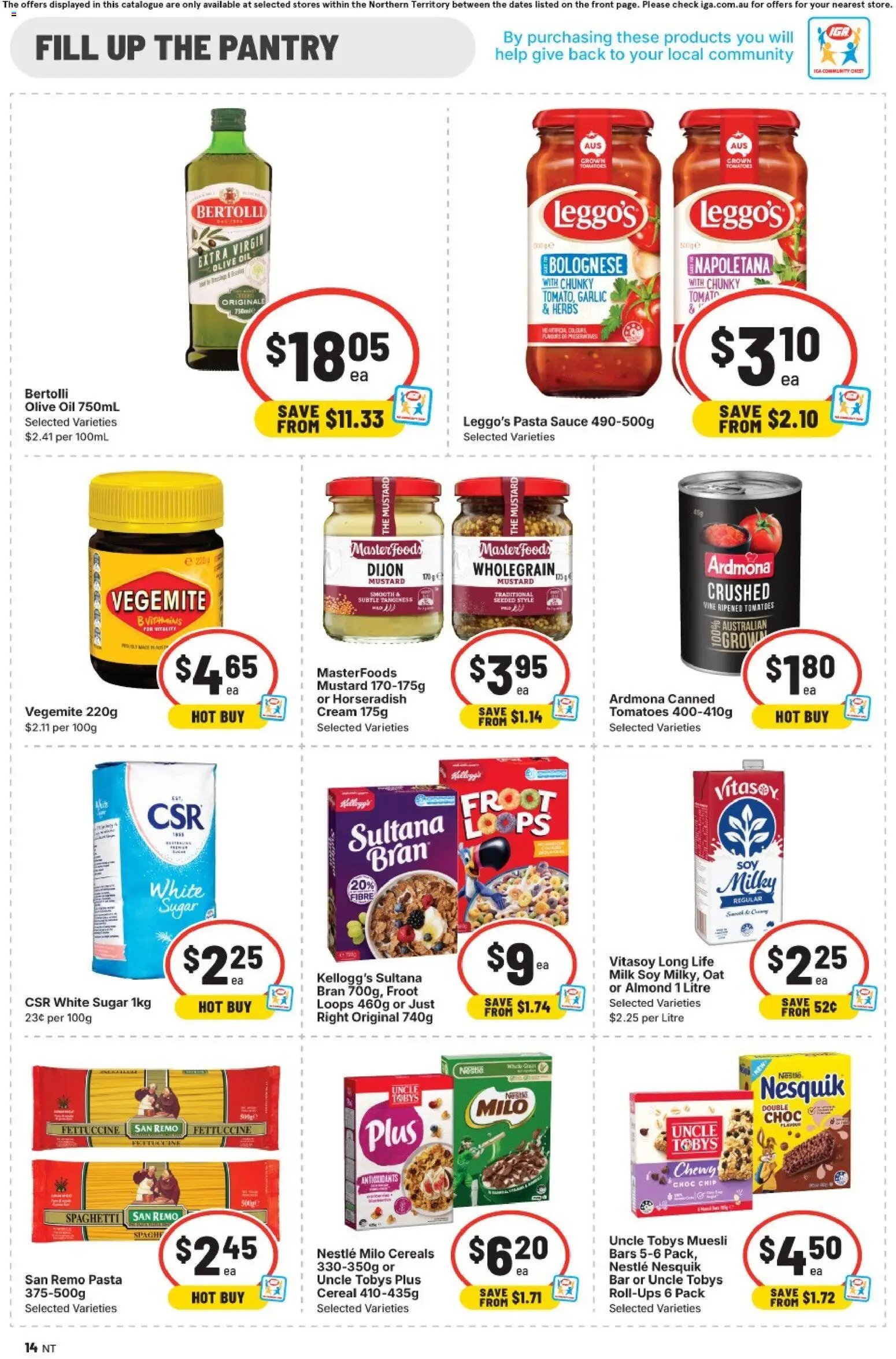 IGA catalogue from 10/06/2026 IGA catalogue NT