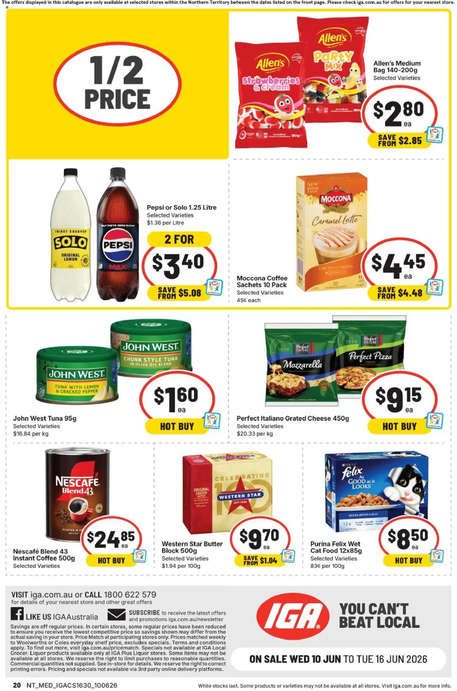 IGA catalogue from 10/06/2026 IGA catalogue NT
