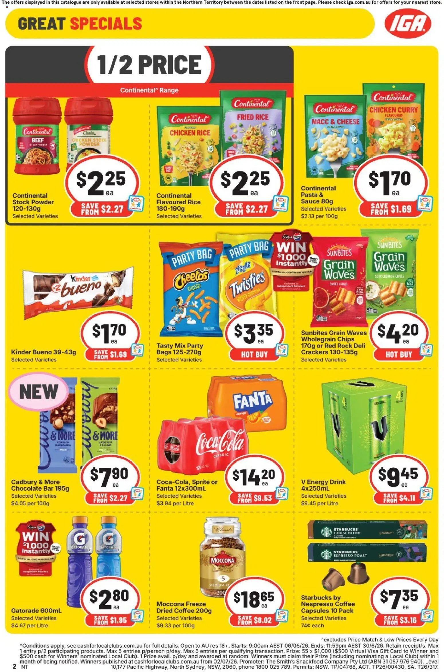 IGA catalogue from 10/06/2026 IGA catalogue NT