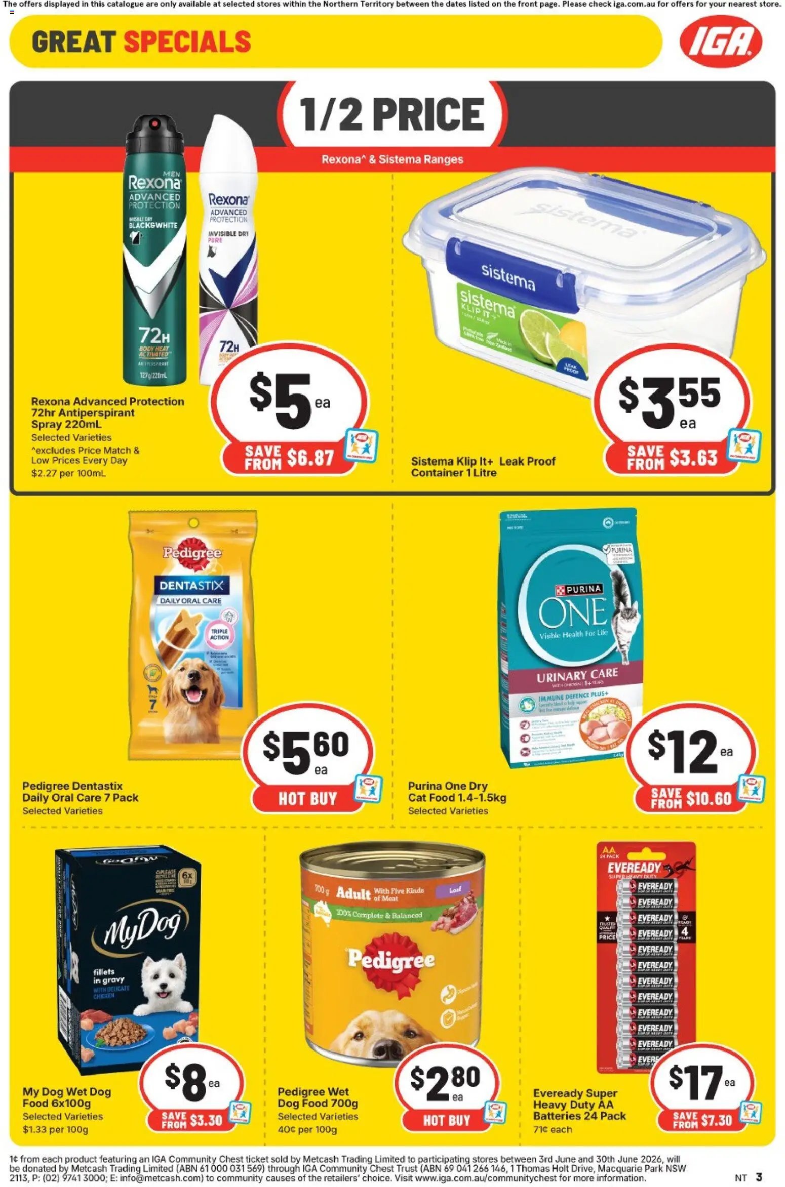 IGA catalogue from 10/06/2026 IGA catalogue NT