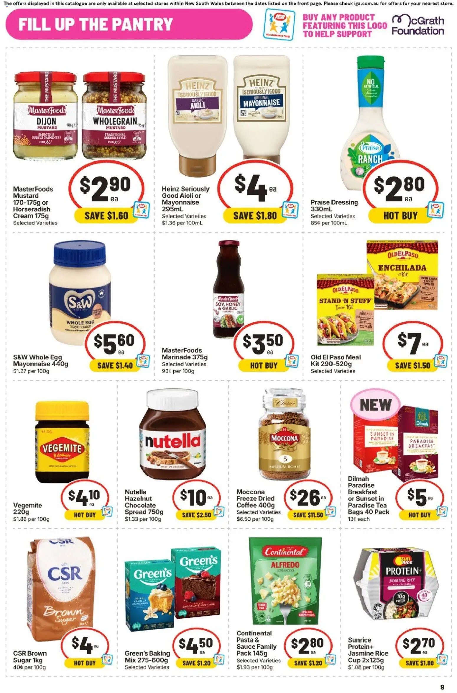 IGA catalogue from 23/09/2026 IGA catalogue Hackett