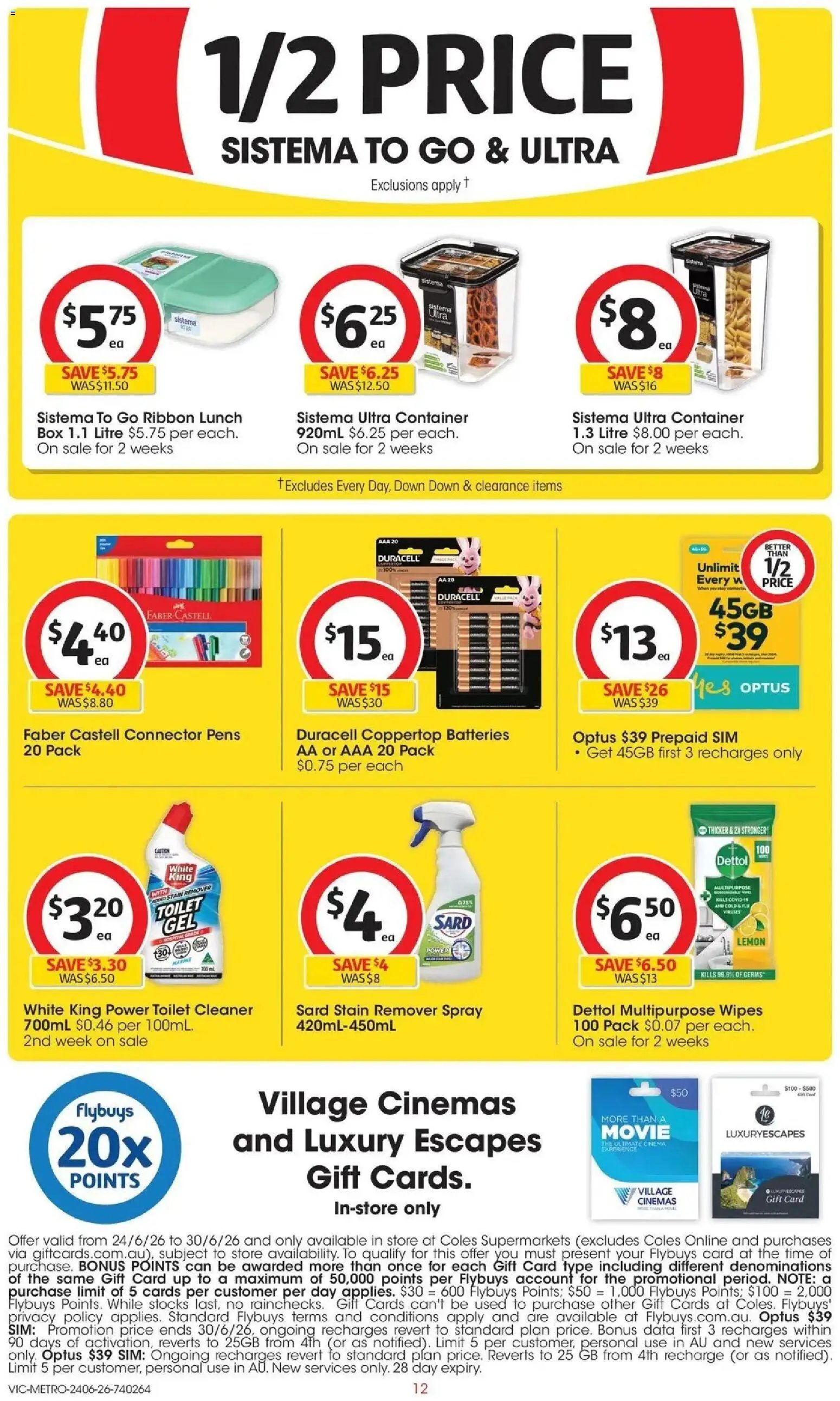 Coles catalogue from 24/06/2026 Coles Catalogue - 24th June VIC