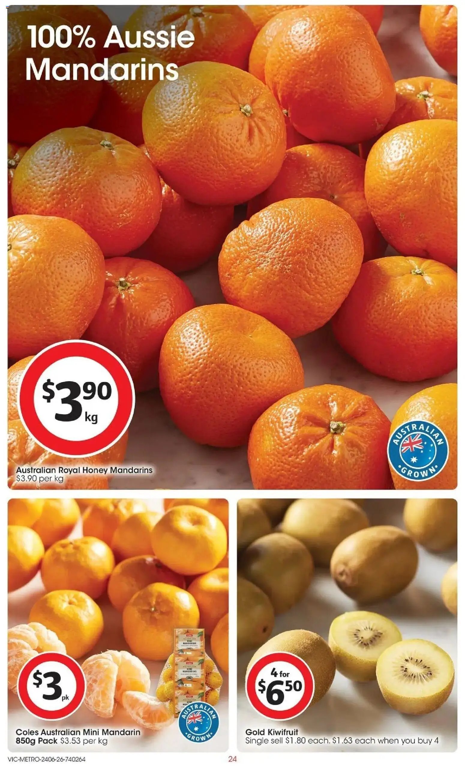 Coles catalogue from 24/06/2026 Coles Catalogue - 24th June VIC
