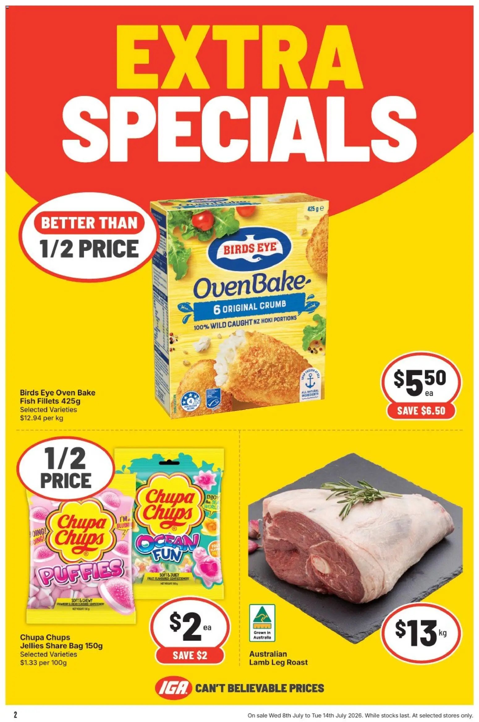 IGA catalogue from 08/07/2026 IGA Extra special