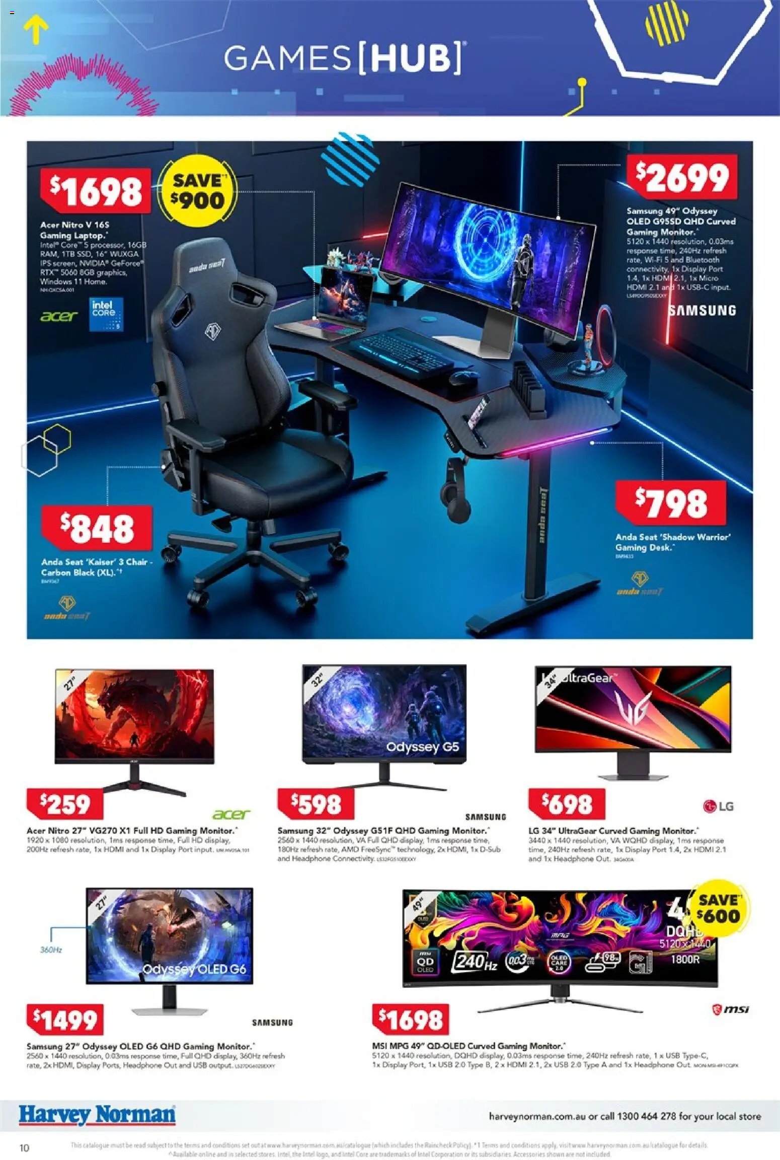 Harvey Norman catalogue from 01/10/2026 Harvey Norman Gaming