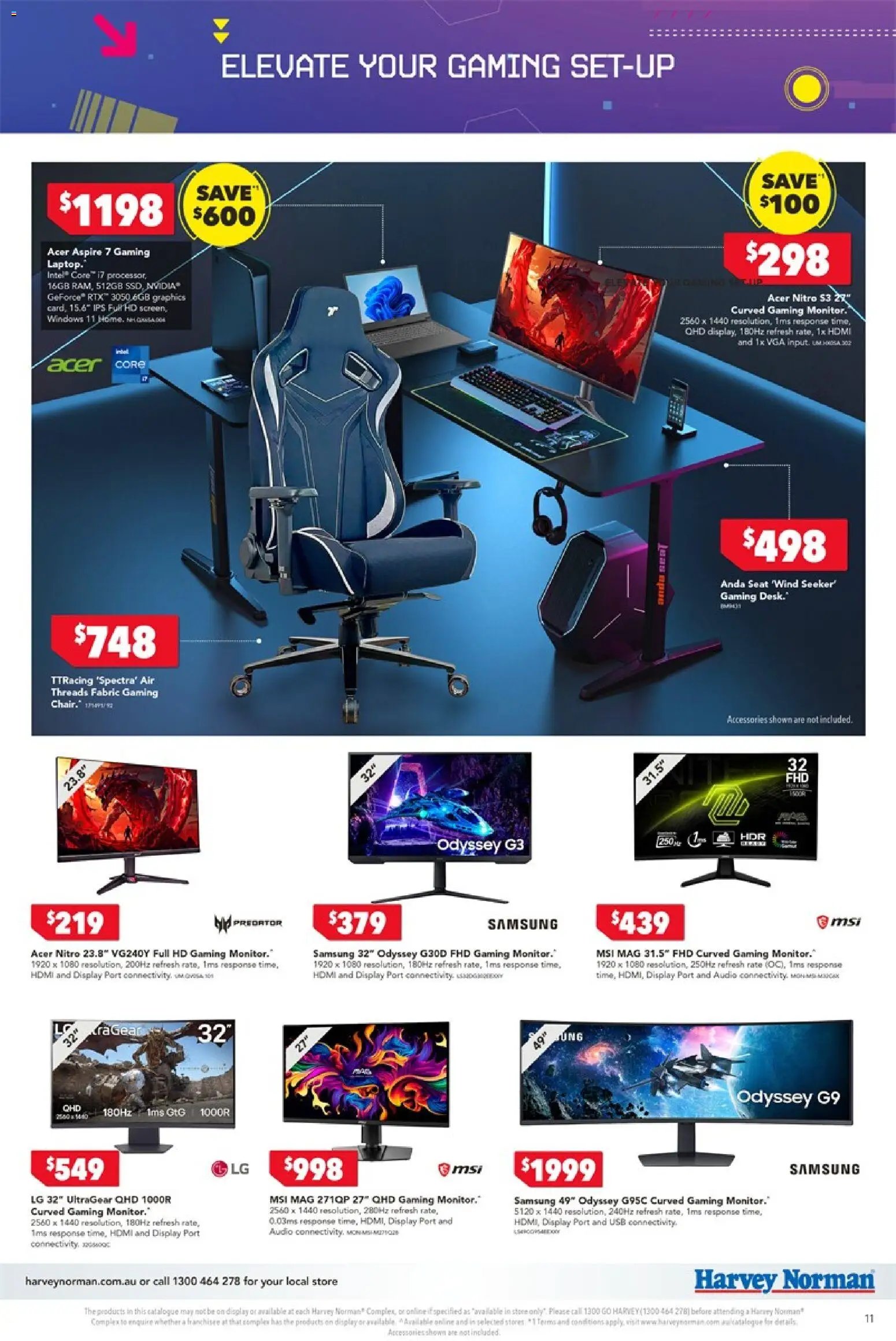 Harvey Norman catalogue from 01/10/2026 Harvey Norman Gaming