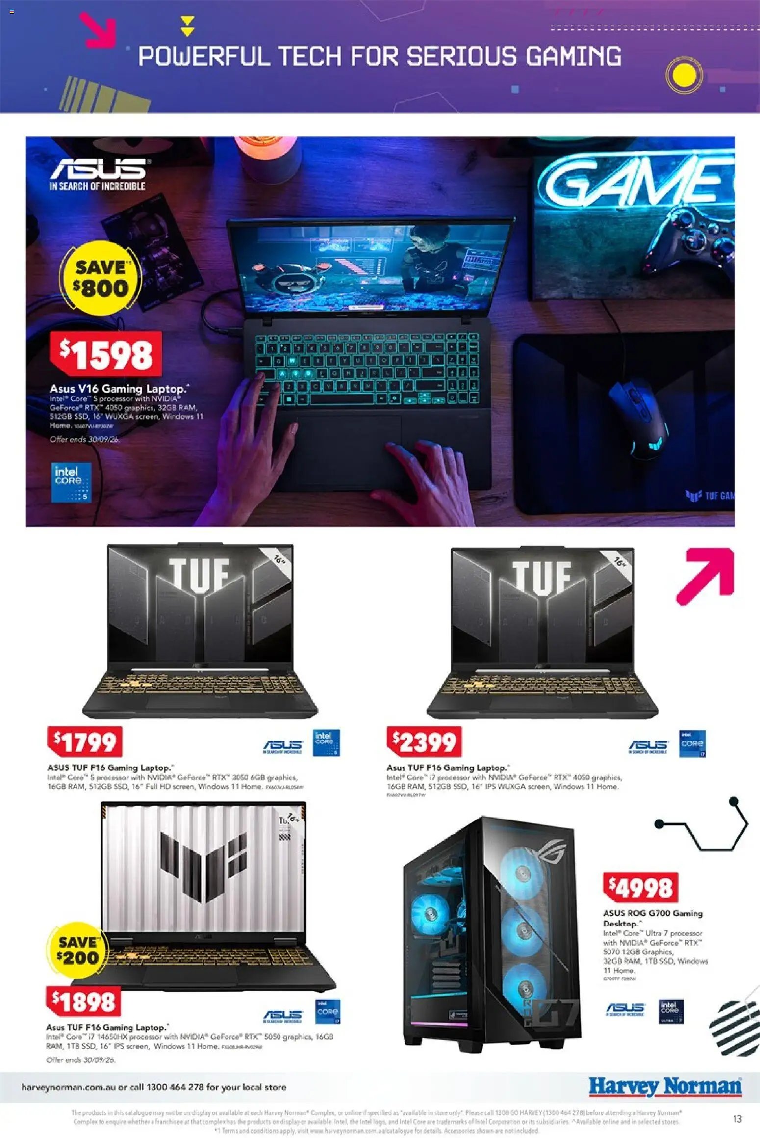 Harvey Norman catalogue from 01/10/2026 Harvey Norman Gaming