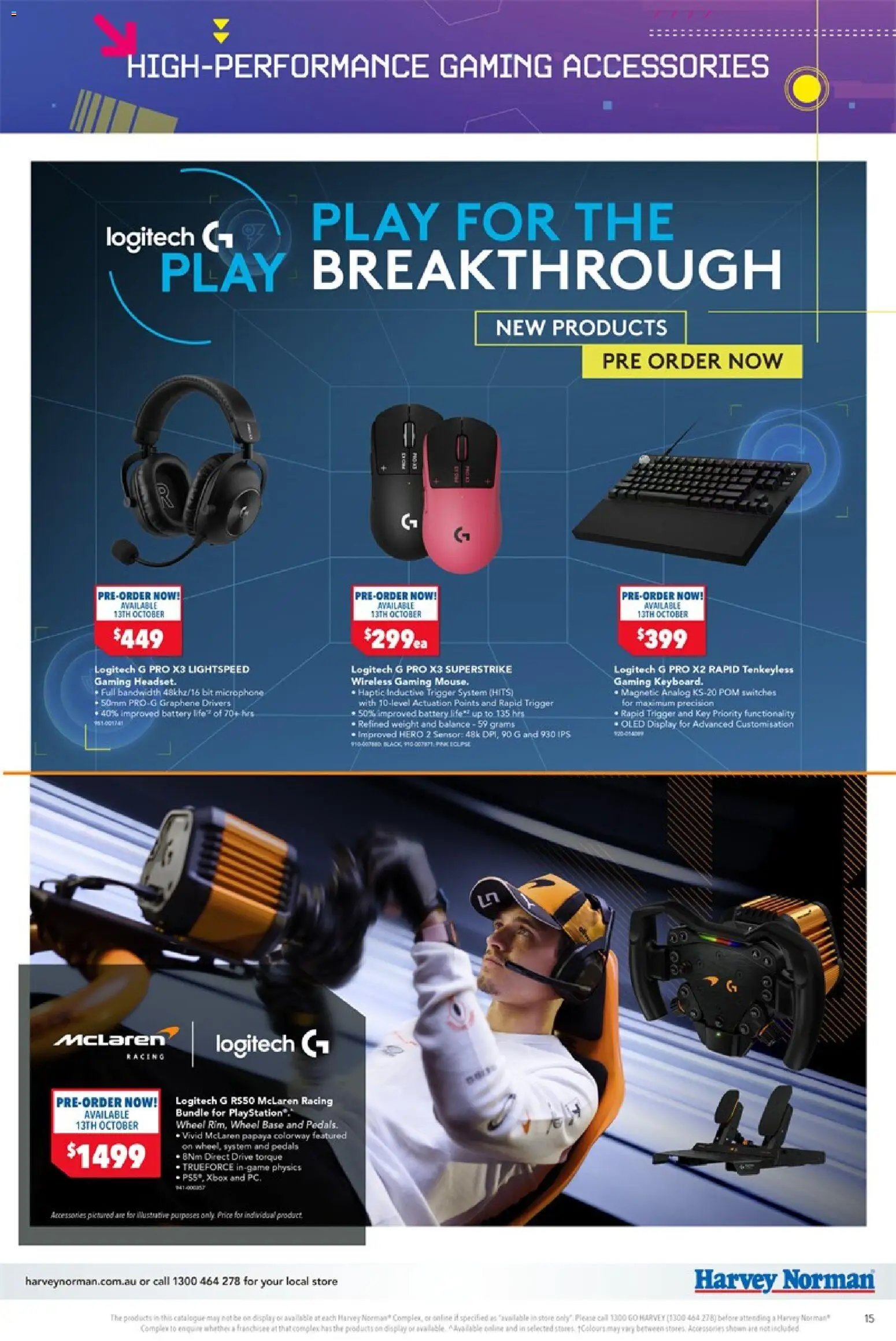 Harvey Norman catalogue from 01/10/2026 Harvey Norman Gaming