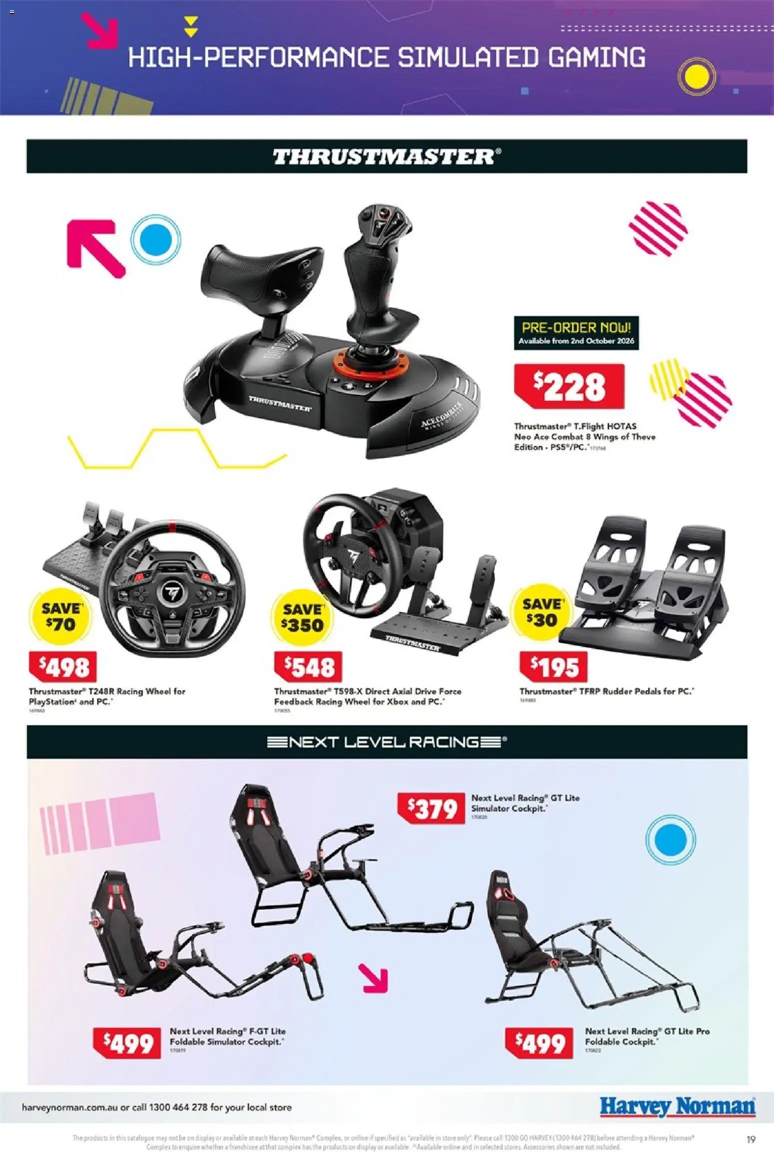 Harvey Norman catalogue from 01/10/2026 Harvey Norman Gaming