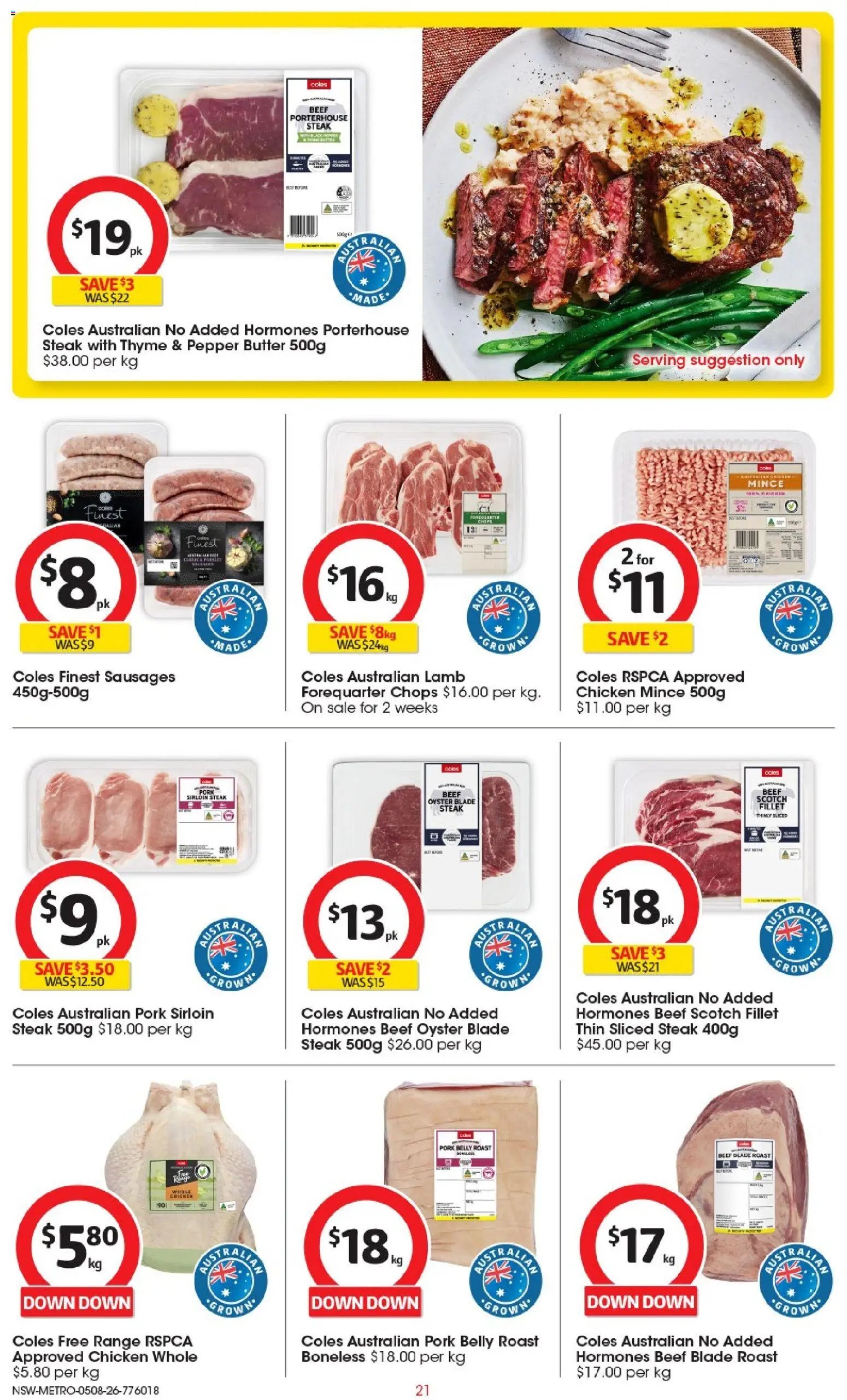 Coles catalogue from 05/08/2026 Coles catalogue NSW