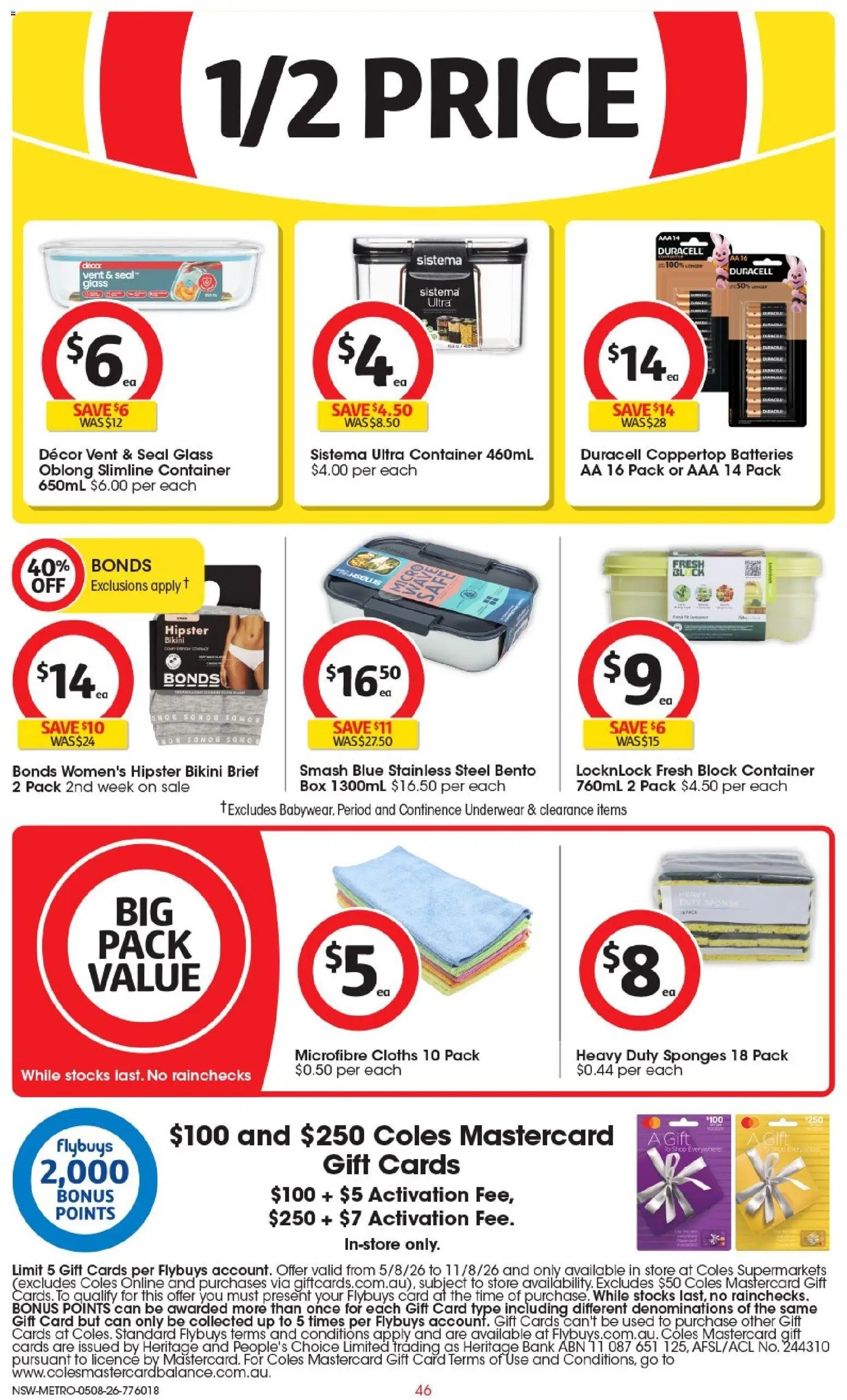 Coles catalogue from 05/08/2026 Coles catalogue NSW