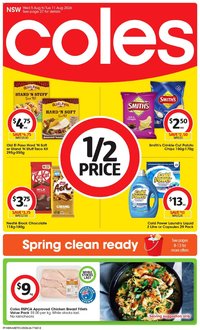 Coles catalogue from 05/08/2026 Coles catalogue NSW