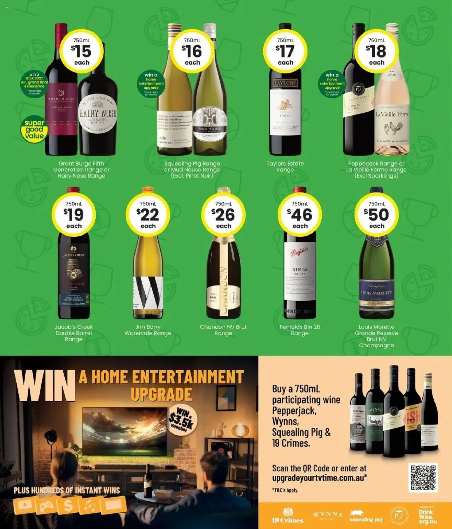 The Bottle-O catalogue from 14/09/2026 Good value booze for good value fans 14/09