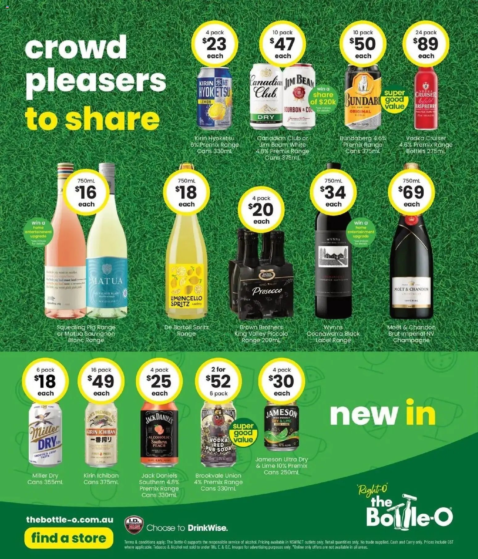 The Bottle-O catalogue from 14/09/2026 Good value booze for good value fans 14/09