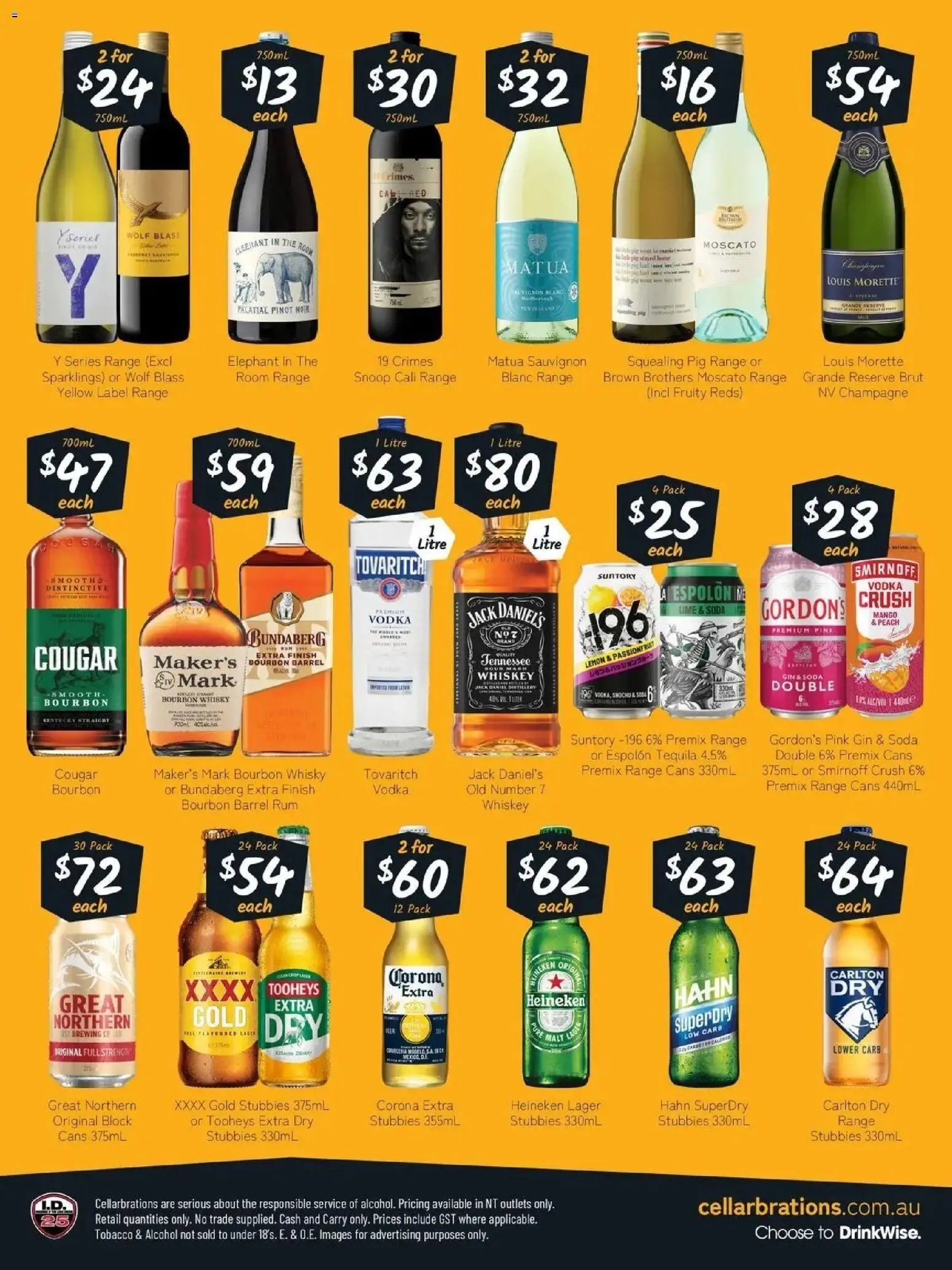 Cellarbrations catalogue from 10/08/2026 Good Shout! 10/08