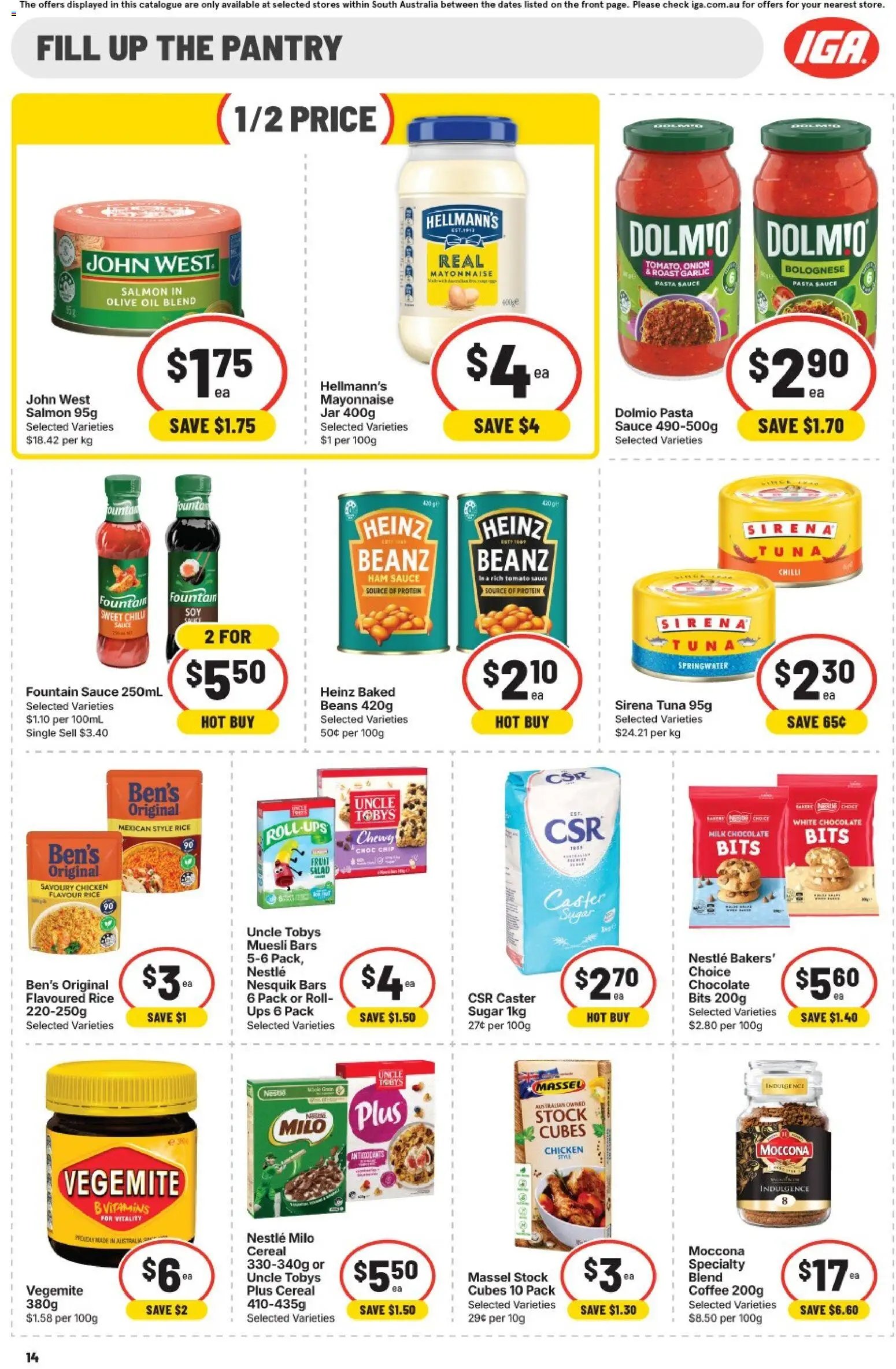 IGA catalogue from 30/09/2026 IGA catalogue Leabrook