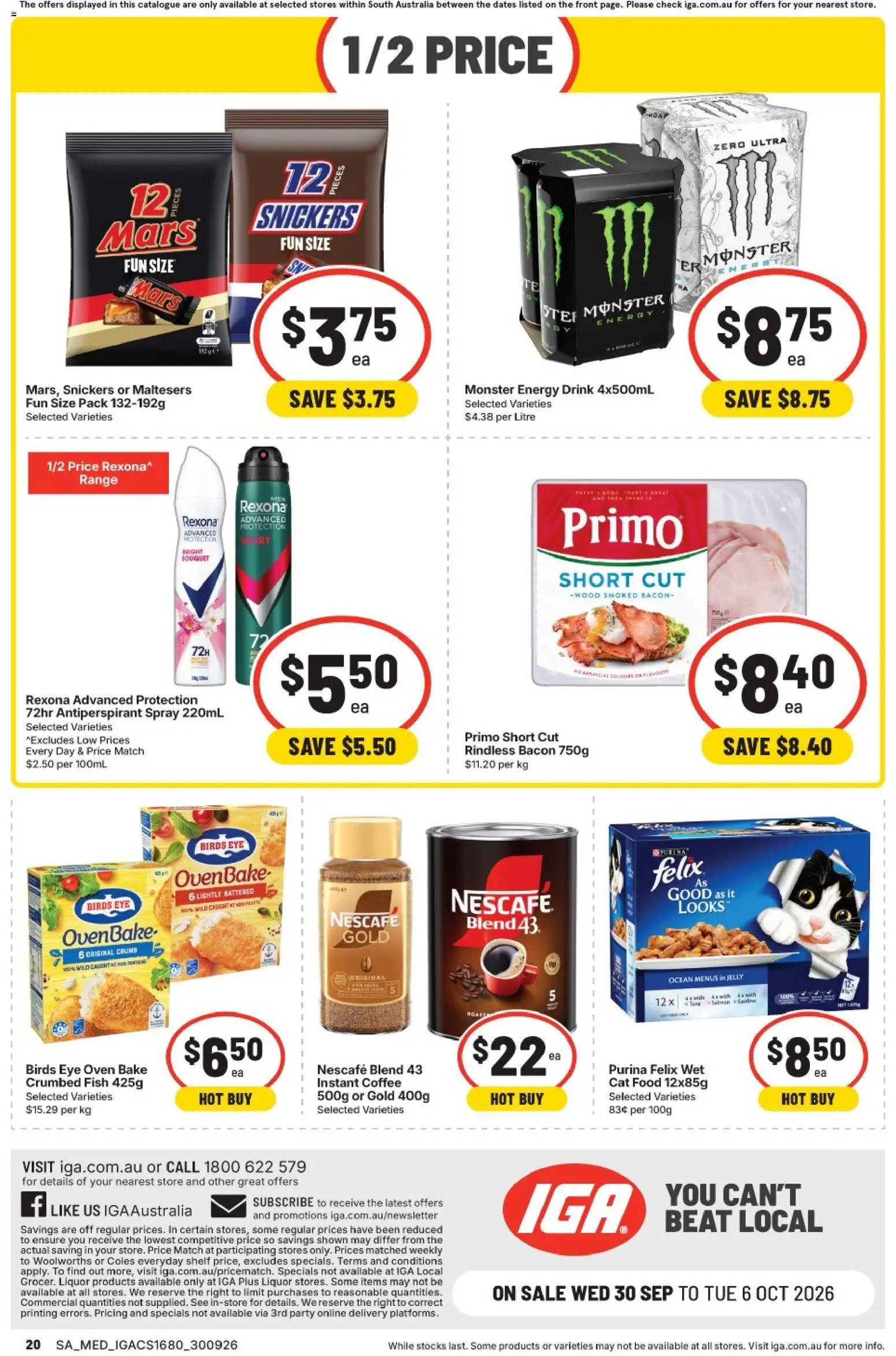 IGA catalogue from 30/09/2026 IGA catalogue Leabrook