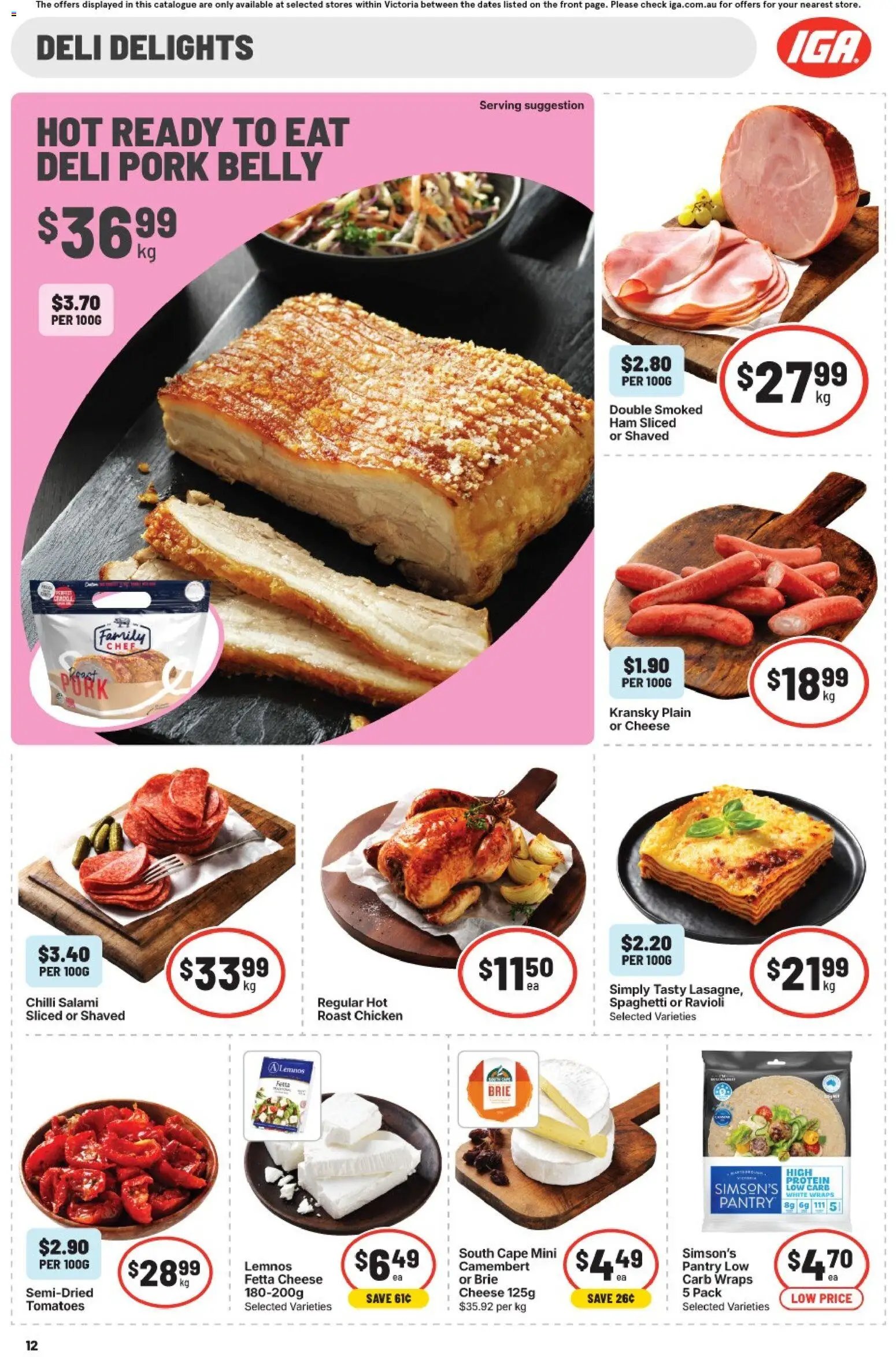 IGA catalogue from 30/09/2026 IGA catalogue Brunswick