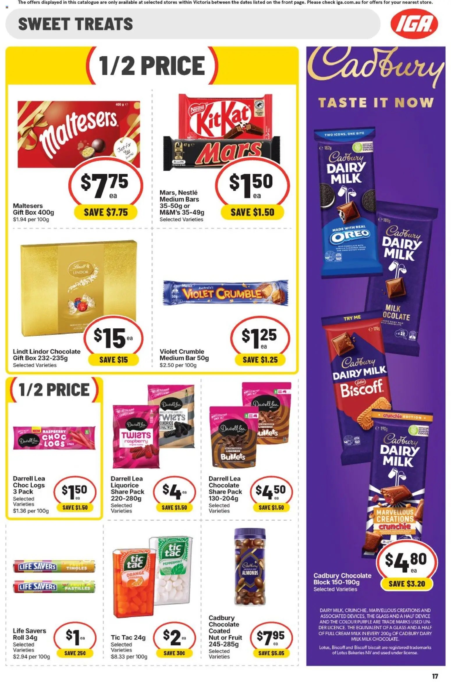 IGA catalogue from 30/09/2026 IGA catalogue Brunswick
