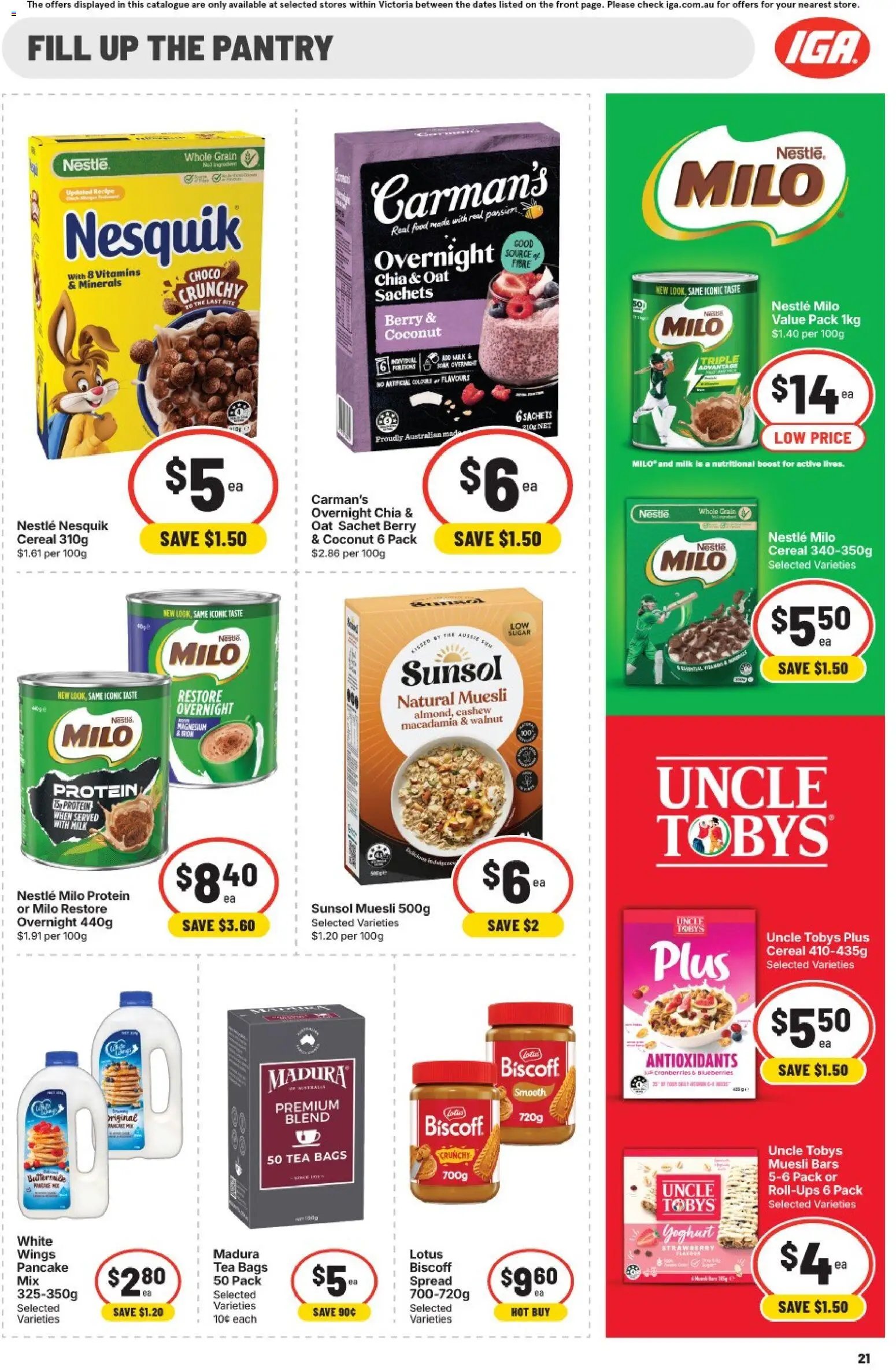 IGA catalogue from 30/09/2026 IGA catalogue Brunswick