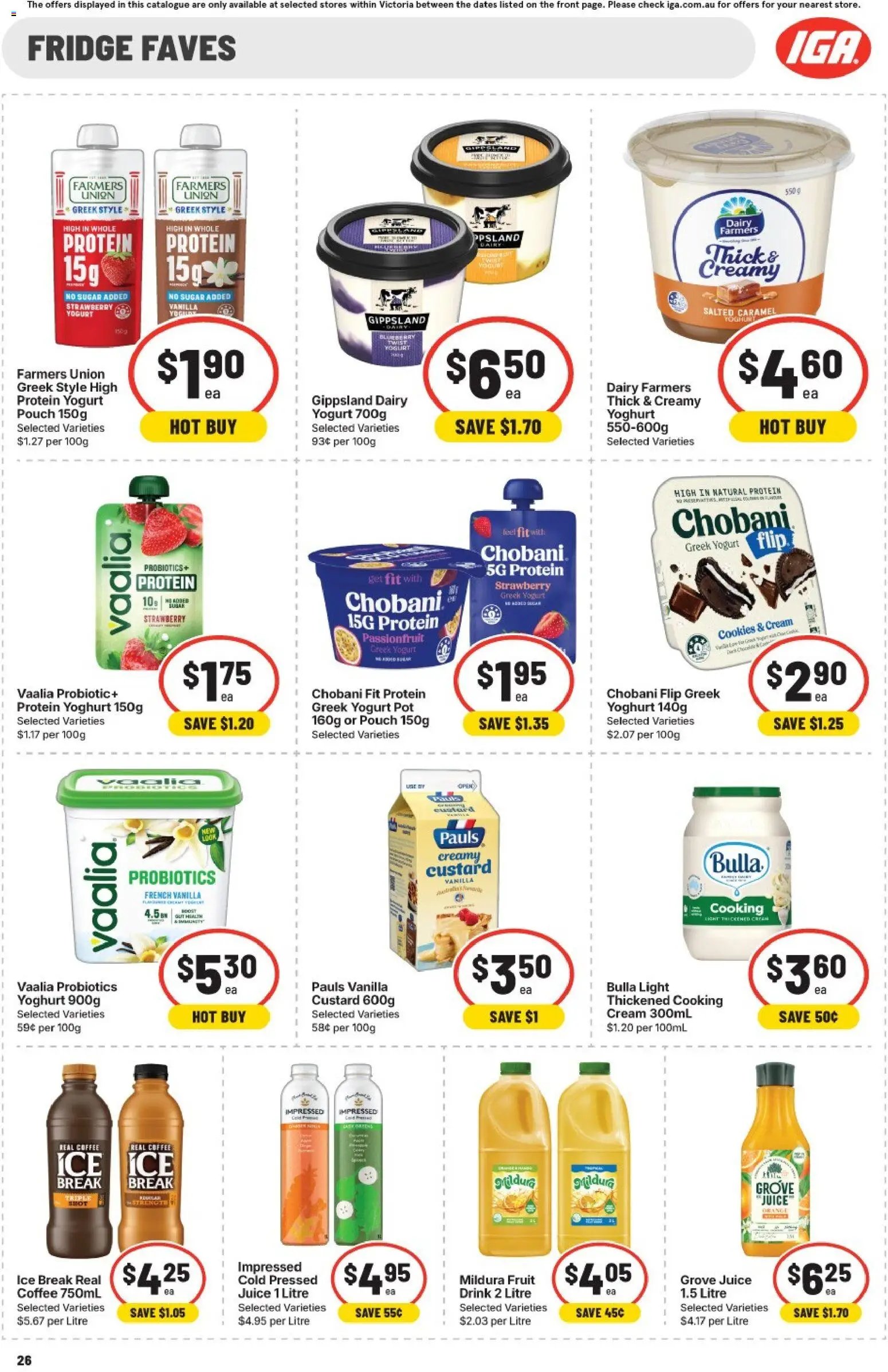 IGA catalogue from 30/09/2026 IGA catalogue Brunswick