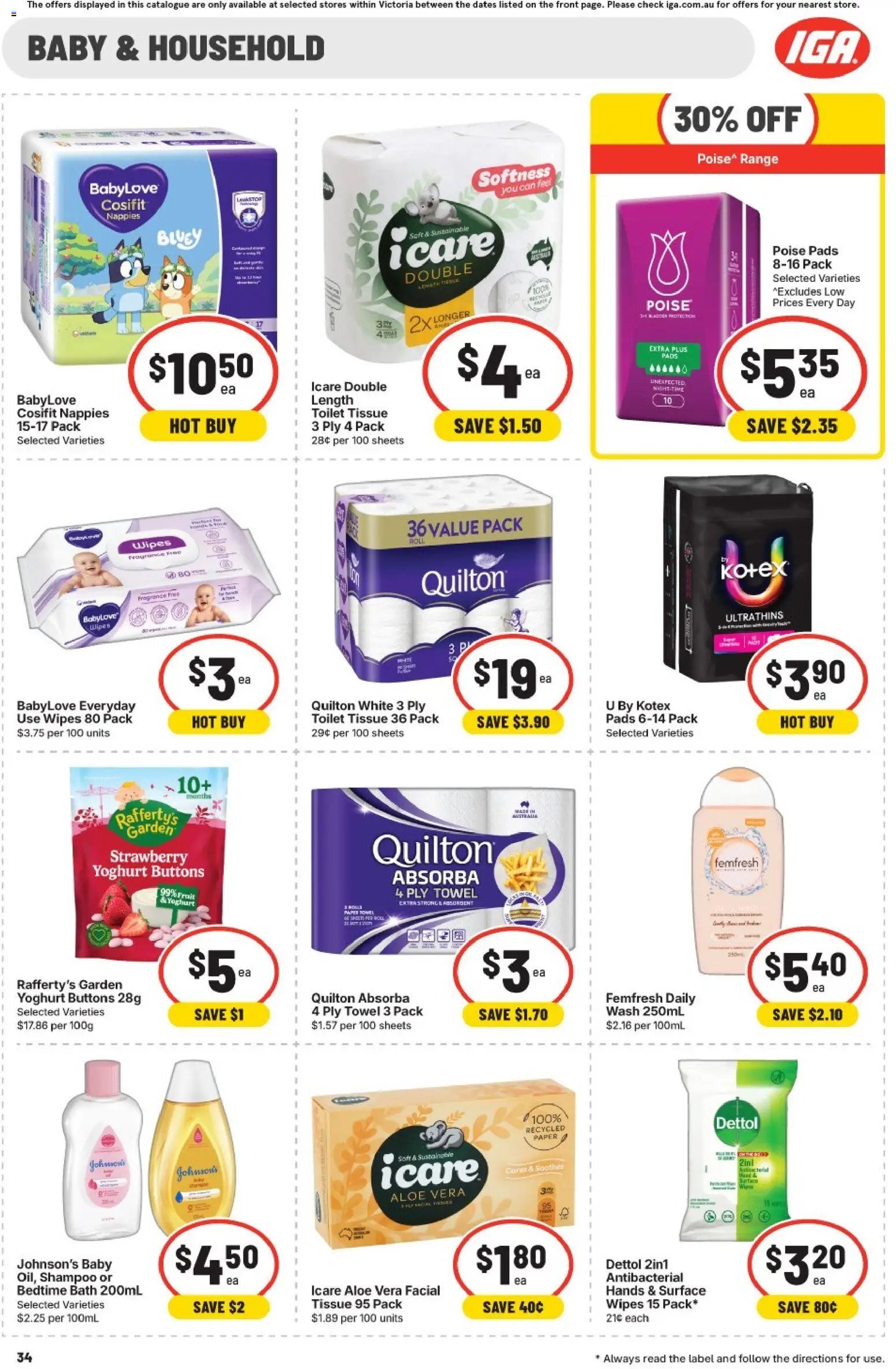 IGA catalogue from 30/09/2026 IGA catalogue Brunswick