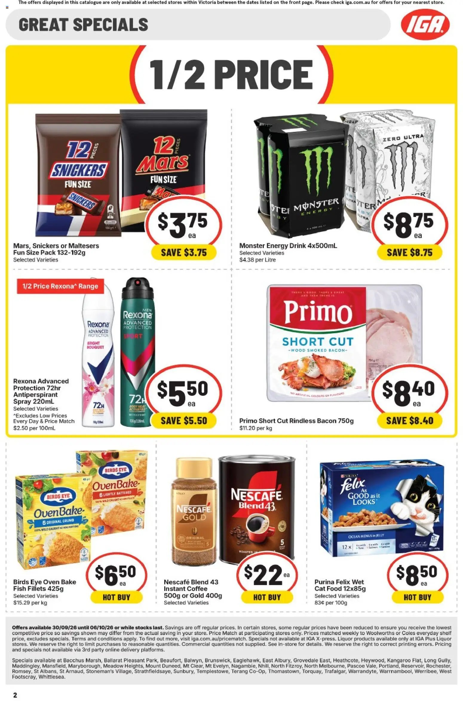 IGA catalogue from 30/09/2026 IGA catalogue Brunswick