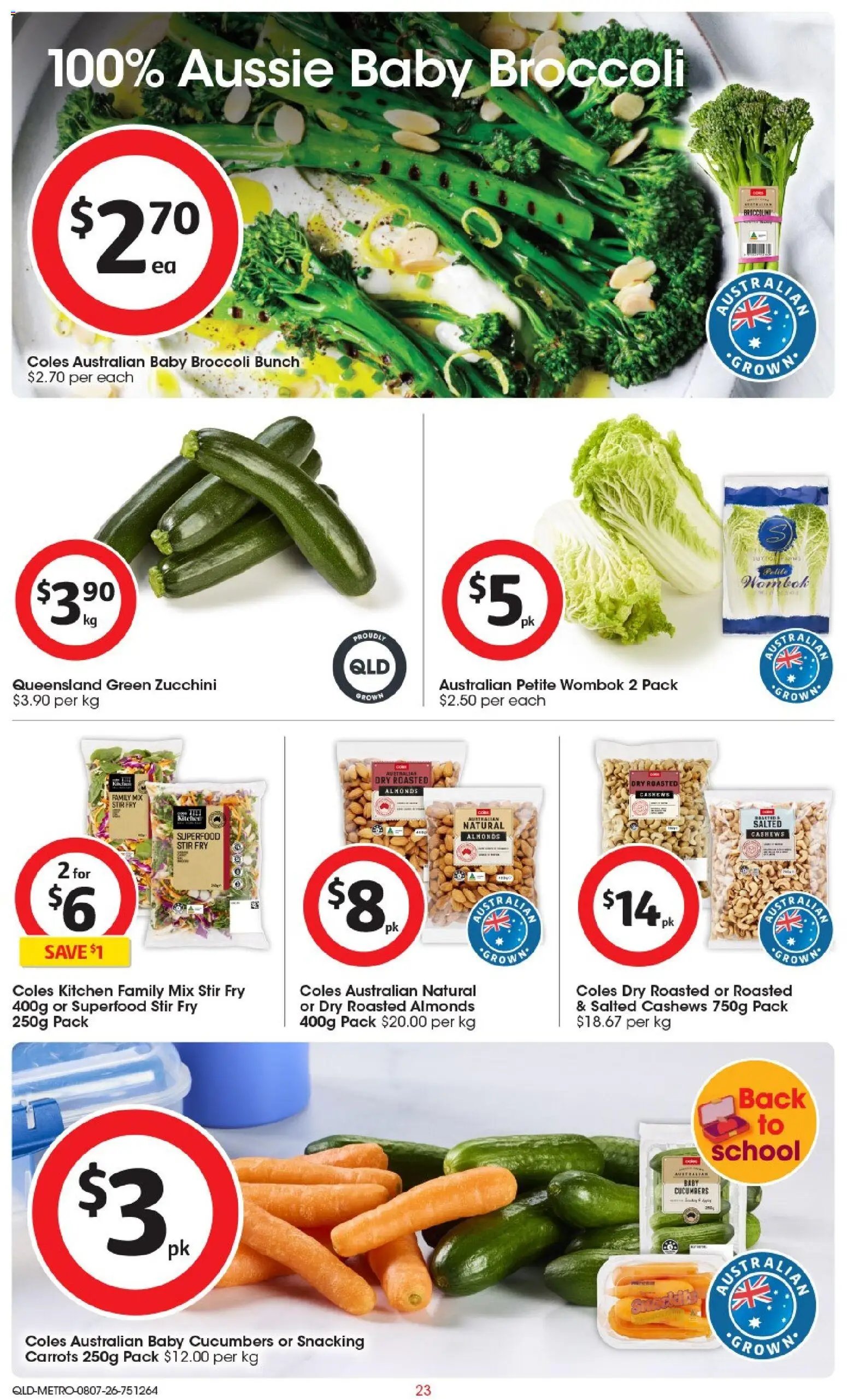 Coles catalogue from 08/07/2026 Coles catalogue QLD North