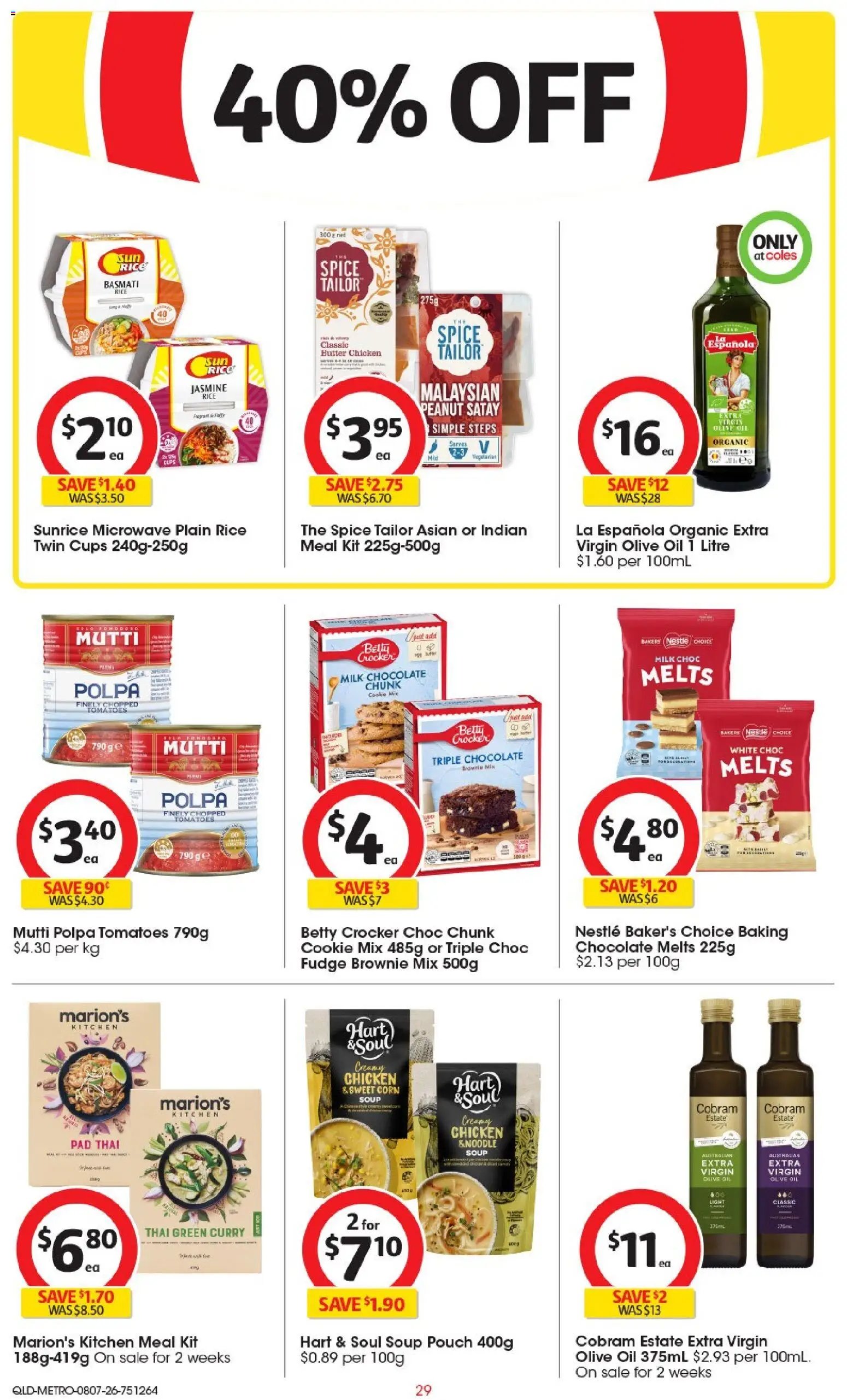 Coles catalogue from 08/07/2026 Coles catalogue QLD North