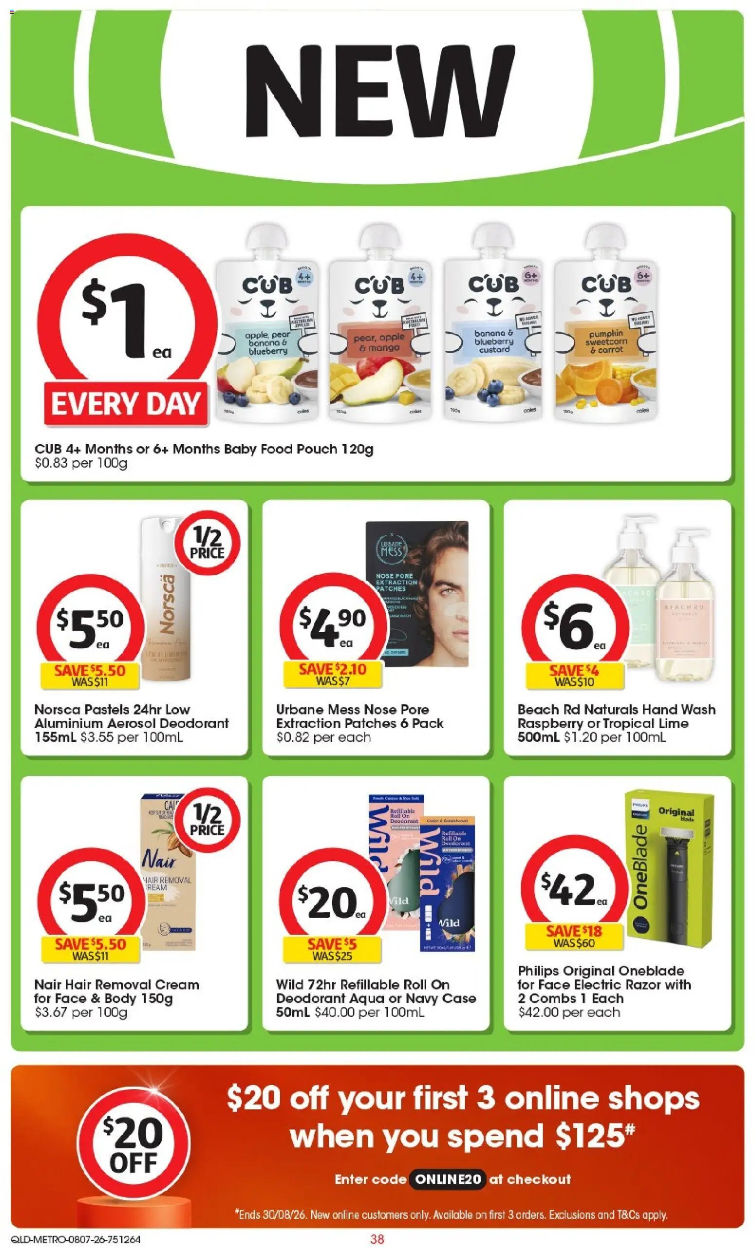 Coles catalogue from 08/07/2026 Coles catalogue QLD North